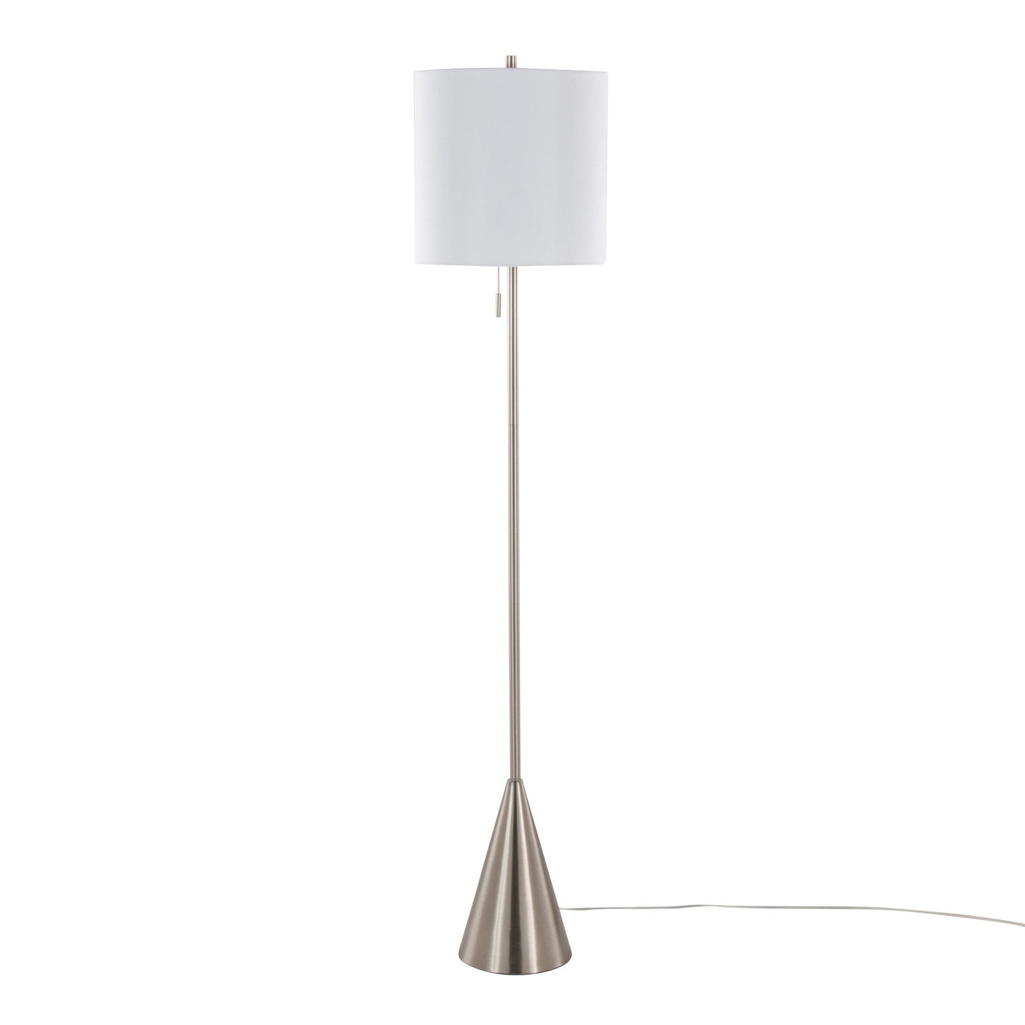 Cone 64" Metal Floor Lamp By LumiSource - GFS64-CONE AUW | Floor Lamps | Modishstore - 11