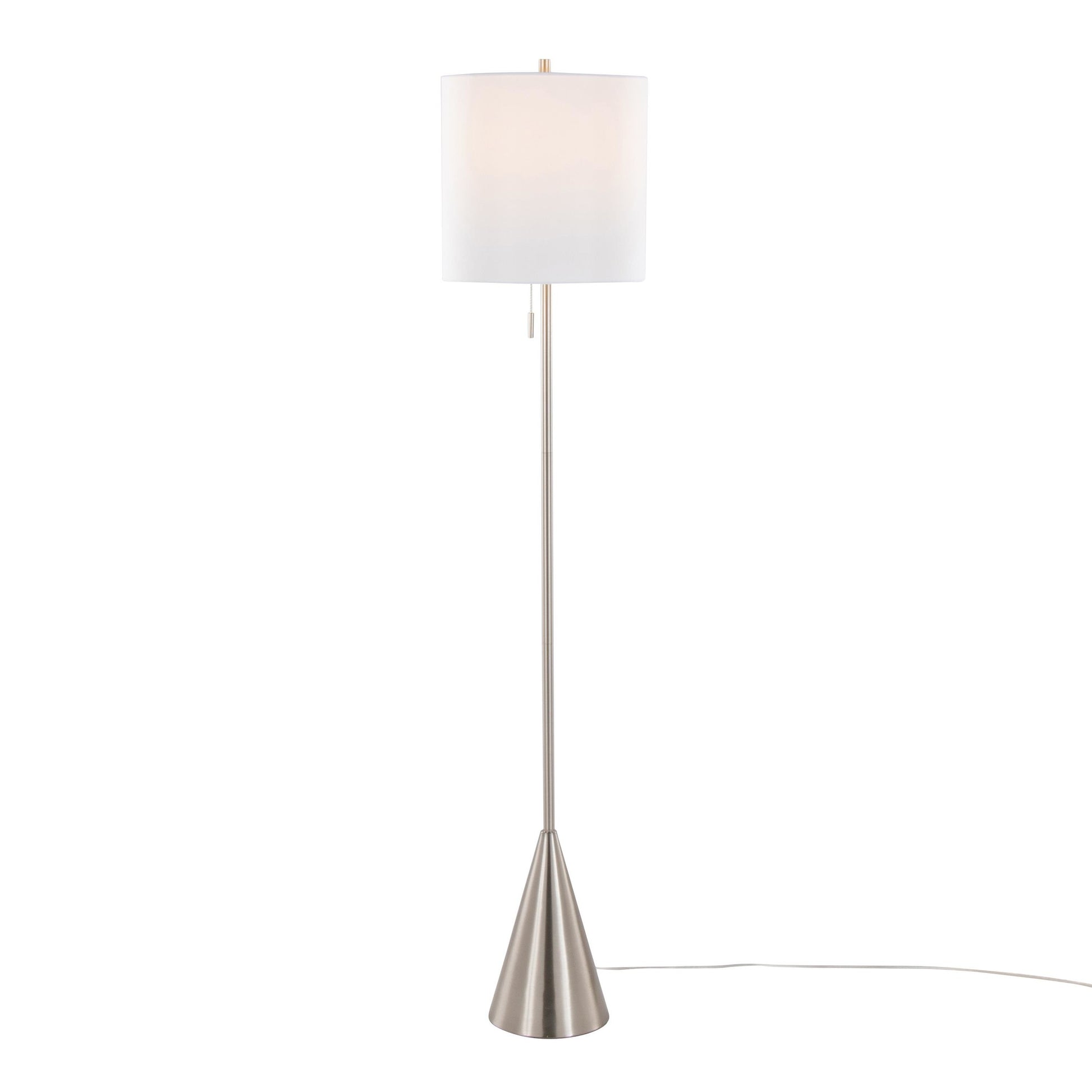 Cone 64" Metal Floor Lamp By LumiSource - GFS64-CONE AUW | Floor Lamps | Modishstore - 10