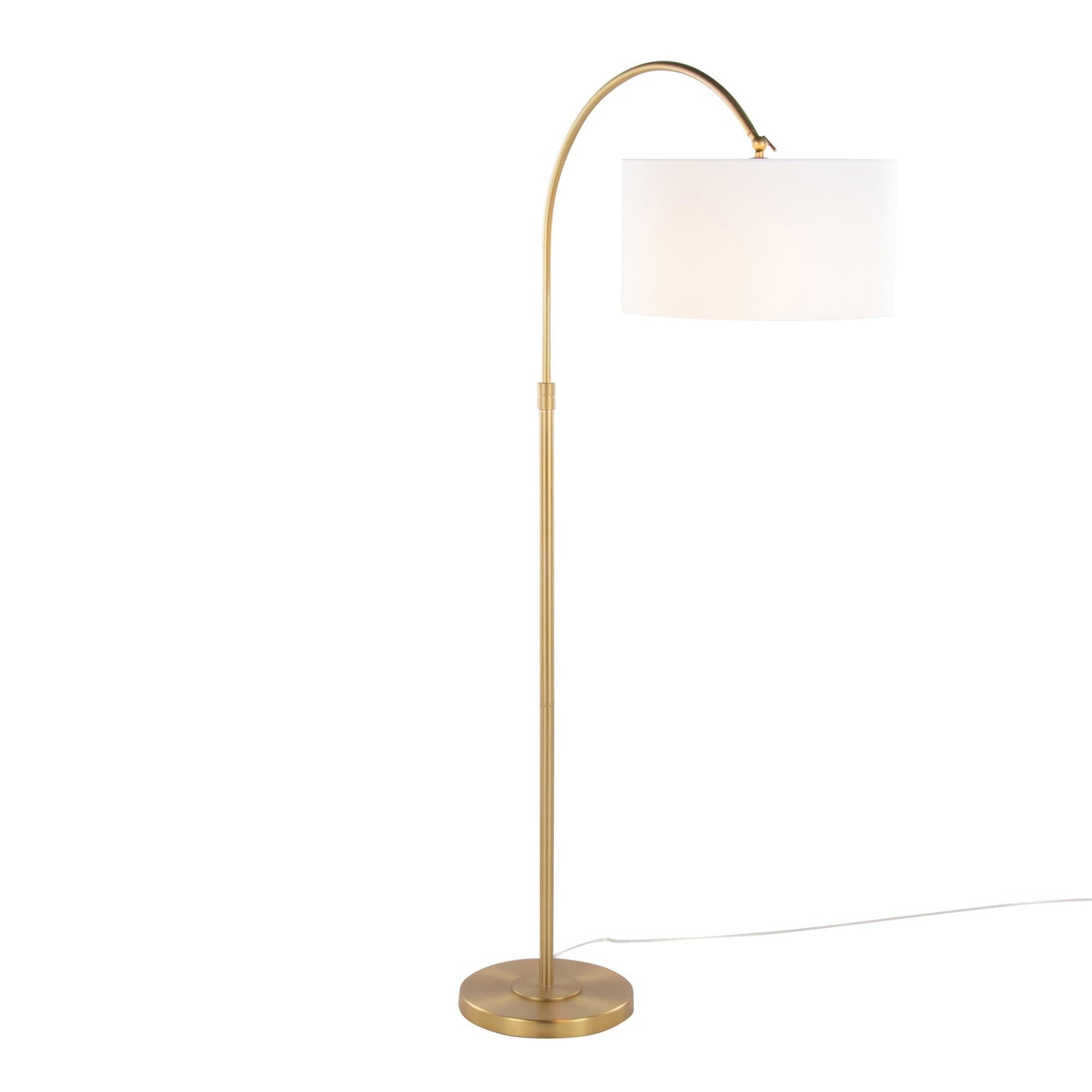 Salon Reader 63" Metal Floor Lamp By LumiSource - GFS64-SLNRDR AUW | Floor Lamps | Modishstore - 2