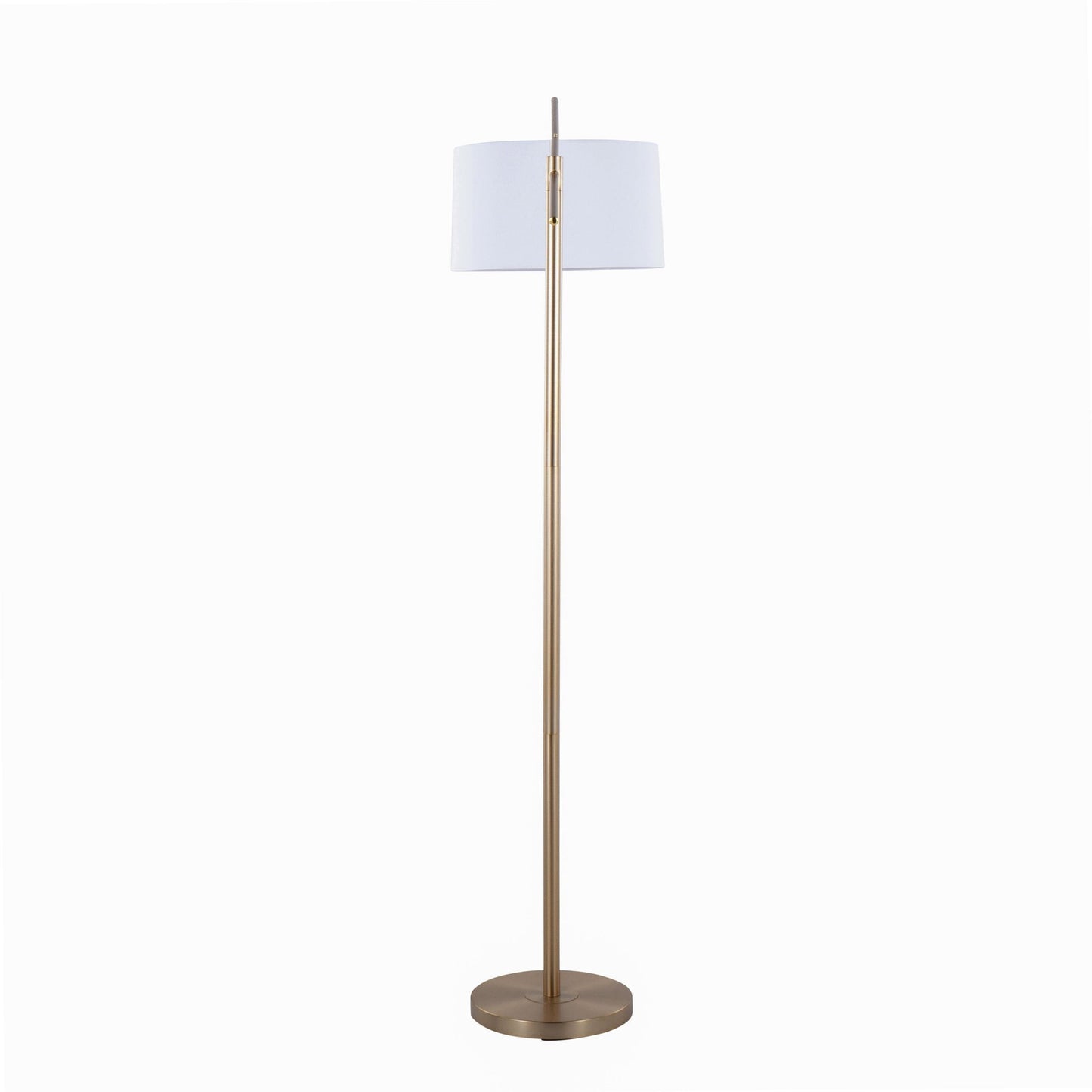 Casper 69" Metal Floor Lamp By LumiSource - GFS69-CASPR AUW | Floor Lamps | Modishstore - 8