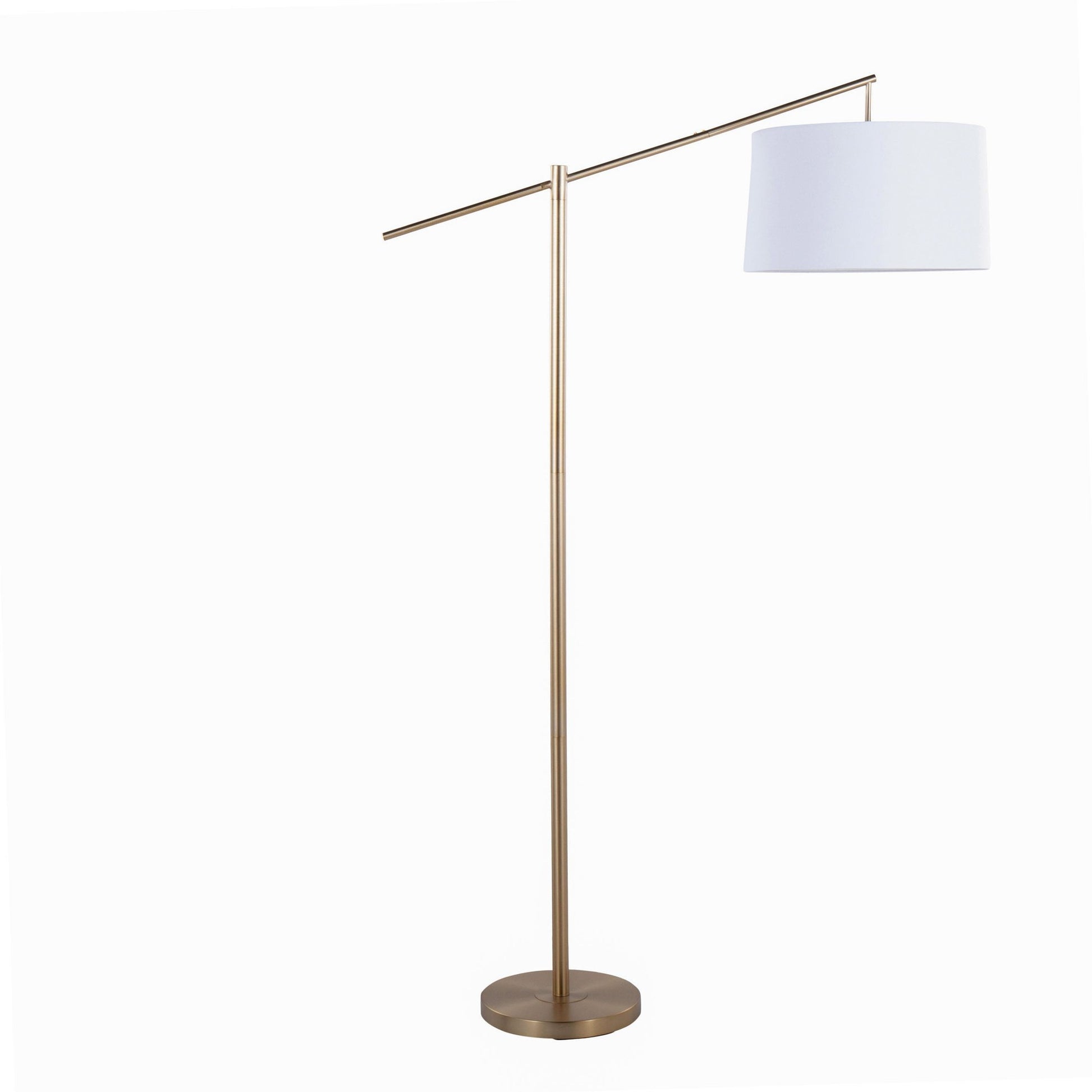 Casper 69" Metal Floor Lamp By LumiSource - GFS69-CASPR AUW | Floor Lamps | Modishstore - 4