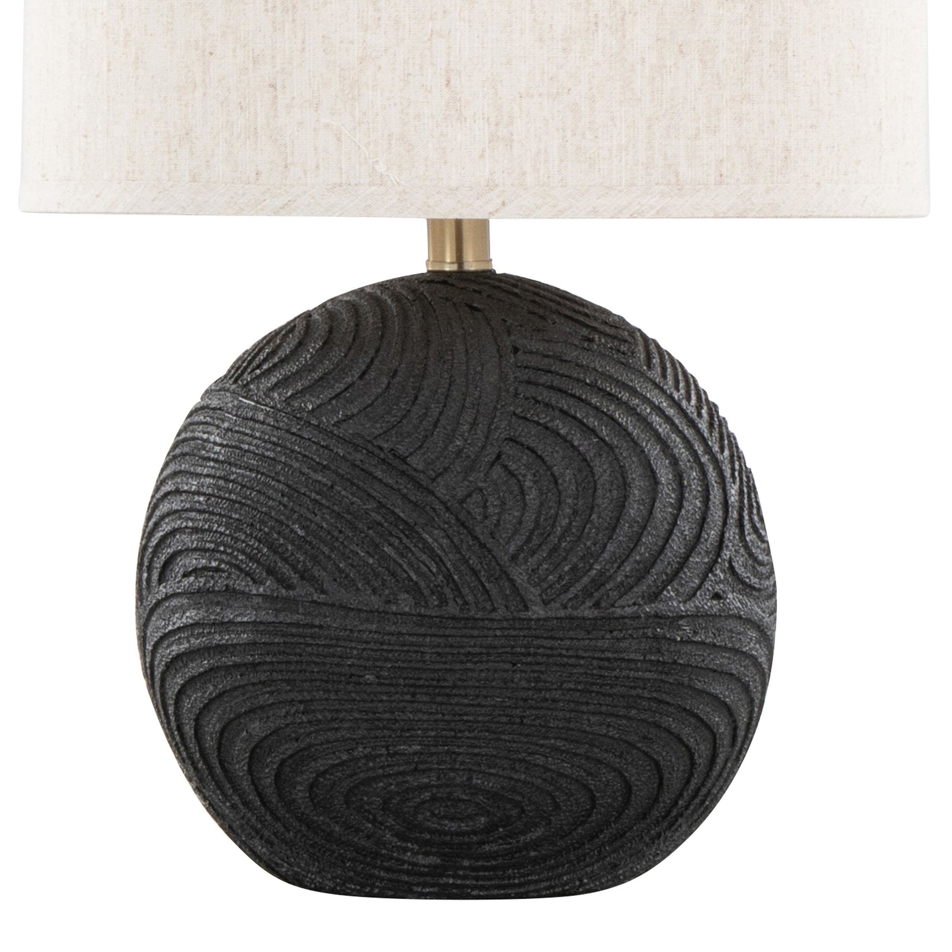 Kona 23" Polyresin Table Lamp - Set of 2 By LumiSource - GPT22-KONA BKNA2 | Table Lamps | Modishstore - 6