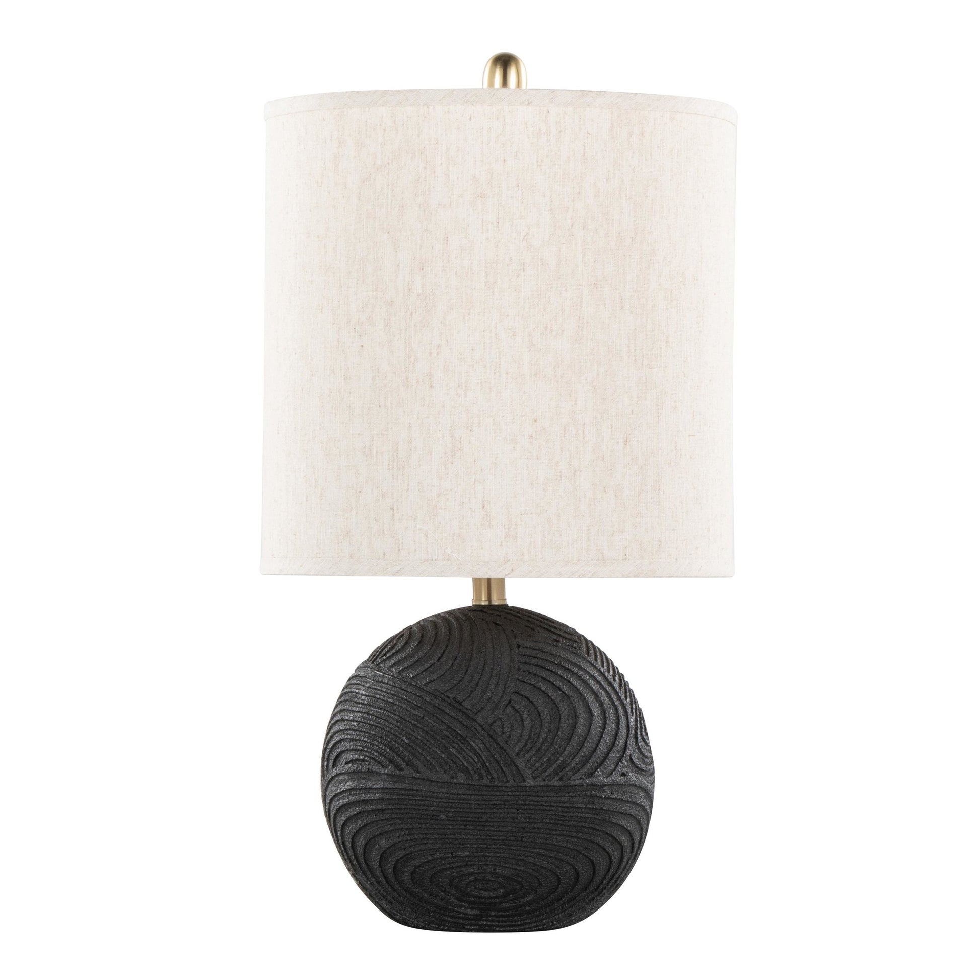 Kona 23" Polyresin Table Lamp - Set of 2 By LumiSource - GPT22-KONA BKNA2 | Table Lamps | Modishstore - 5