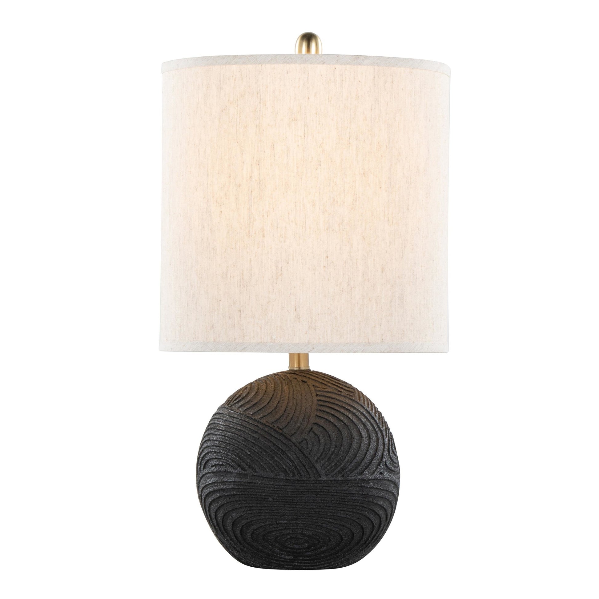 Kona 23" Polyresin Table Lamp - Set of 2 By LumiSource - GPT22-KONA BKNA2 | Table Lamps | Modishstore - 4