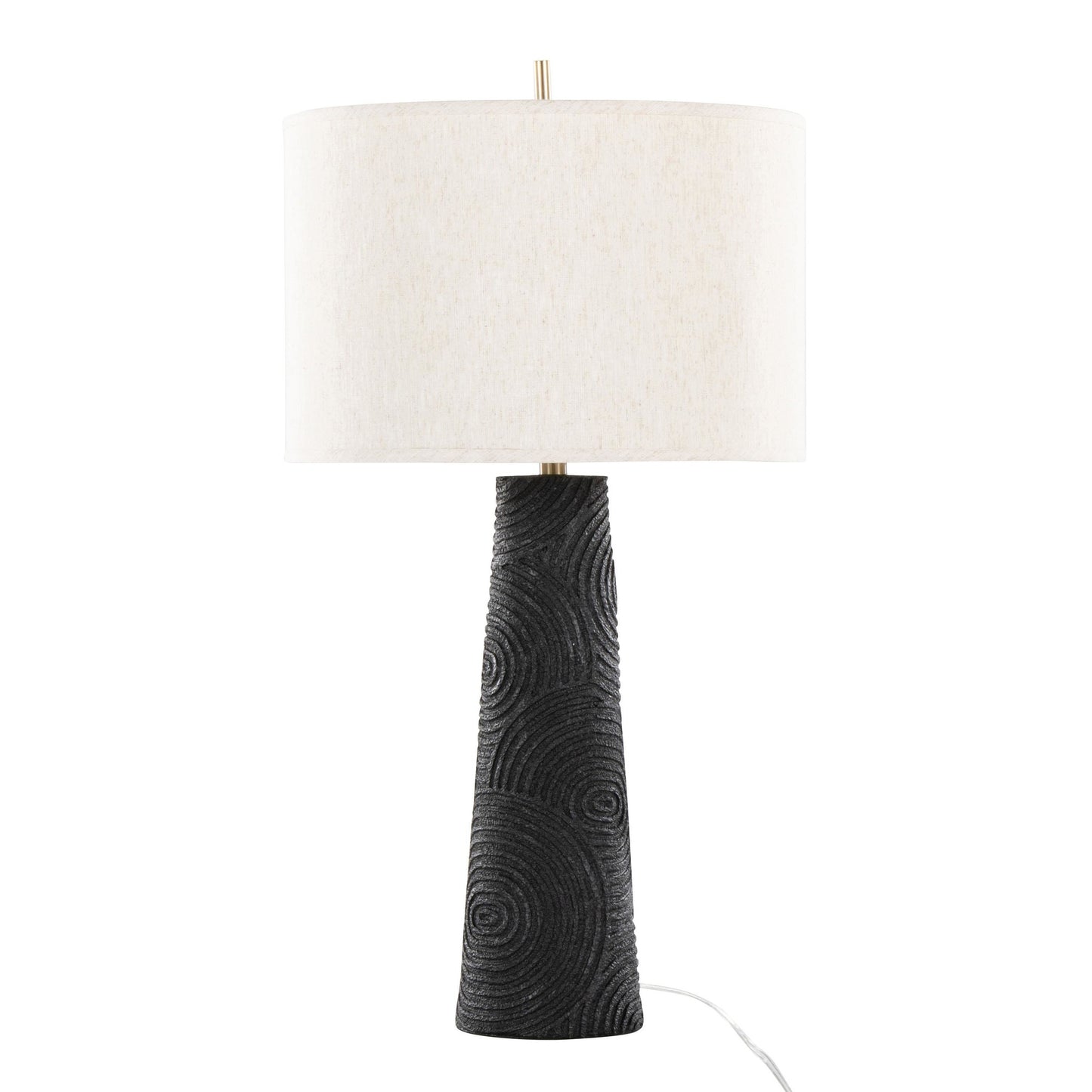 Kona 31" Polyresin Table Lamp - Set of 2 By LumiSource - GPT31-KONA BKNA2 | Table Lamps | Modishstore - 5