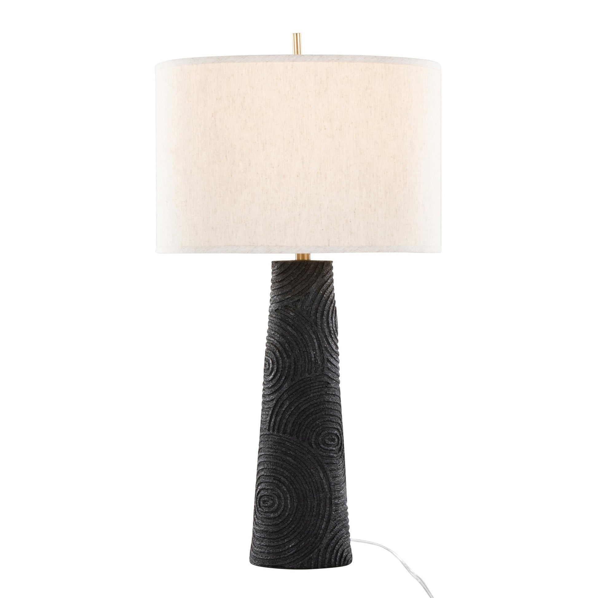 Kona 31" Polyresin Table Lamp - Set of 2 By LumiSource - GPT31-KONA BKNA2 | Table Lamps | Modishstore - 4