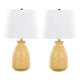 Claudia 20" Ceramic Accent Lamp - Set of 2 By LumiSource - GTE20-CLAUDIA GNPNIW2 | Table Lamps | Modishstore - 16