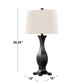 Riley 29" Polyresin Table Lamp - Set of 2 By LumiSource - GTP29-RILEY ORBNA2 | Table Lamps | Modishstore - 7