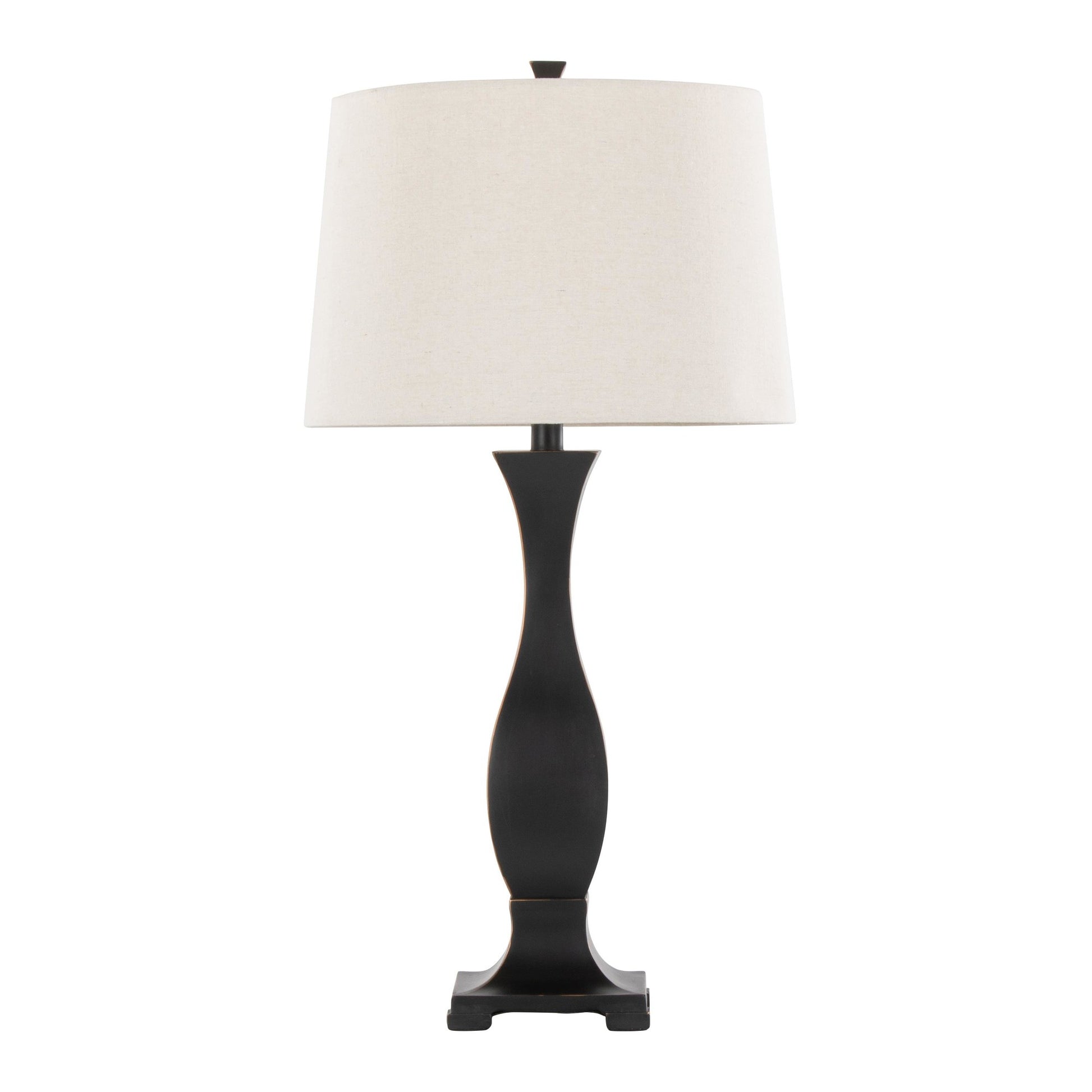 Riley 29" Polyresin Table Lamp - Set of 2 By LumiSource - GTP29-RILEY ORBNA2 | Table Lamps | Modishstore - 6