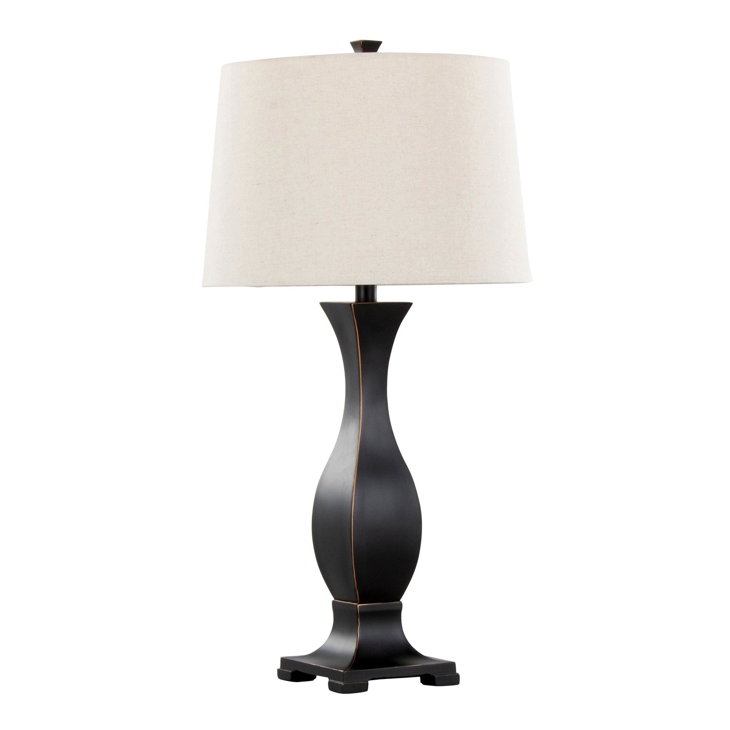 Riley 29" Polyresin Table Lamp - Set of 2 By LumiSource - GTP29-RILEY ORBNA2 | Table Lamps | Modishstore - 5