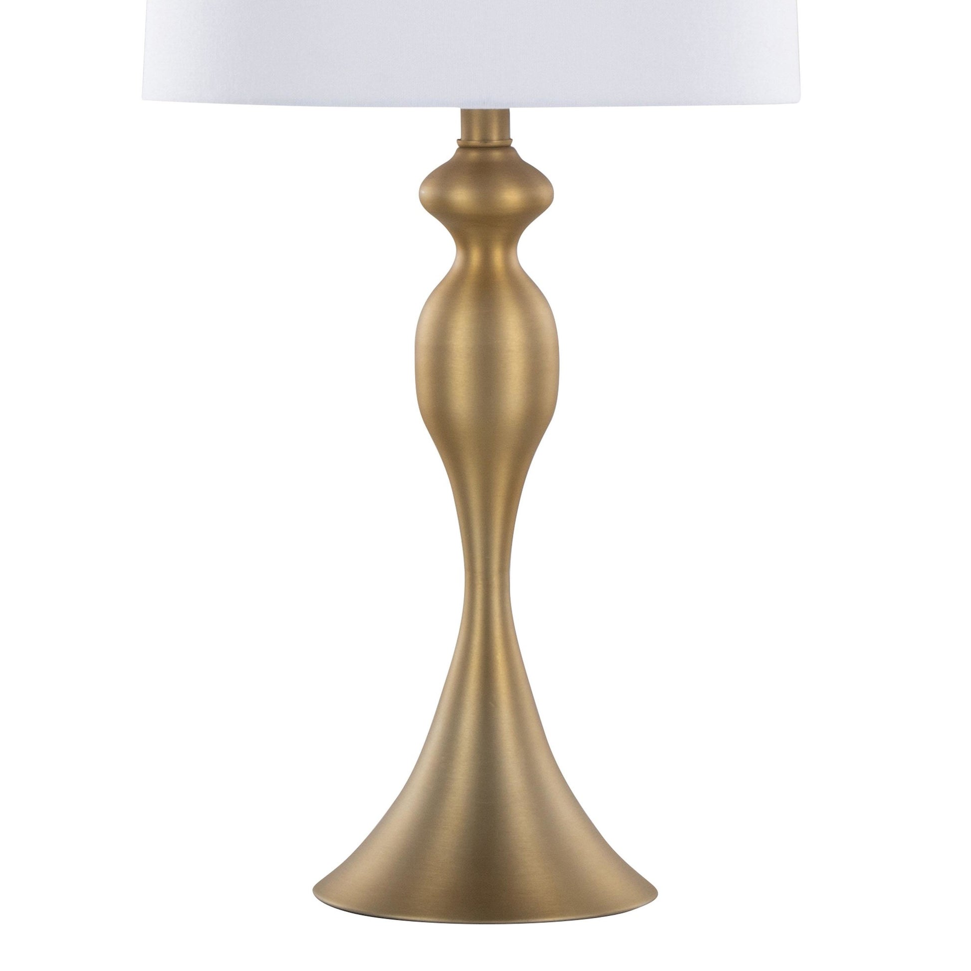 Ashland 27" Metal Table Lamp - Set of 2 By LumiSource - GTS27-ASHLND AUW2 | Table Lamps | Modishstore - 4