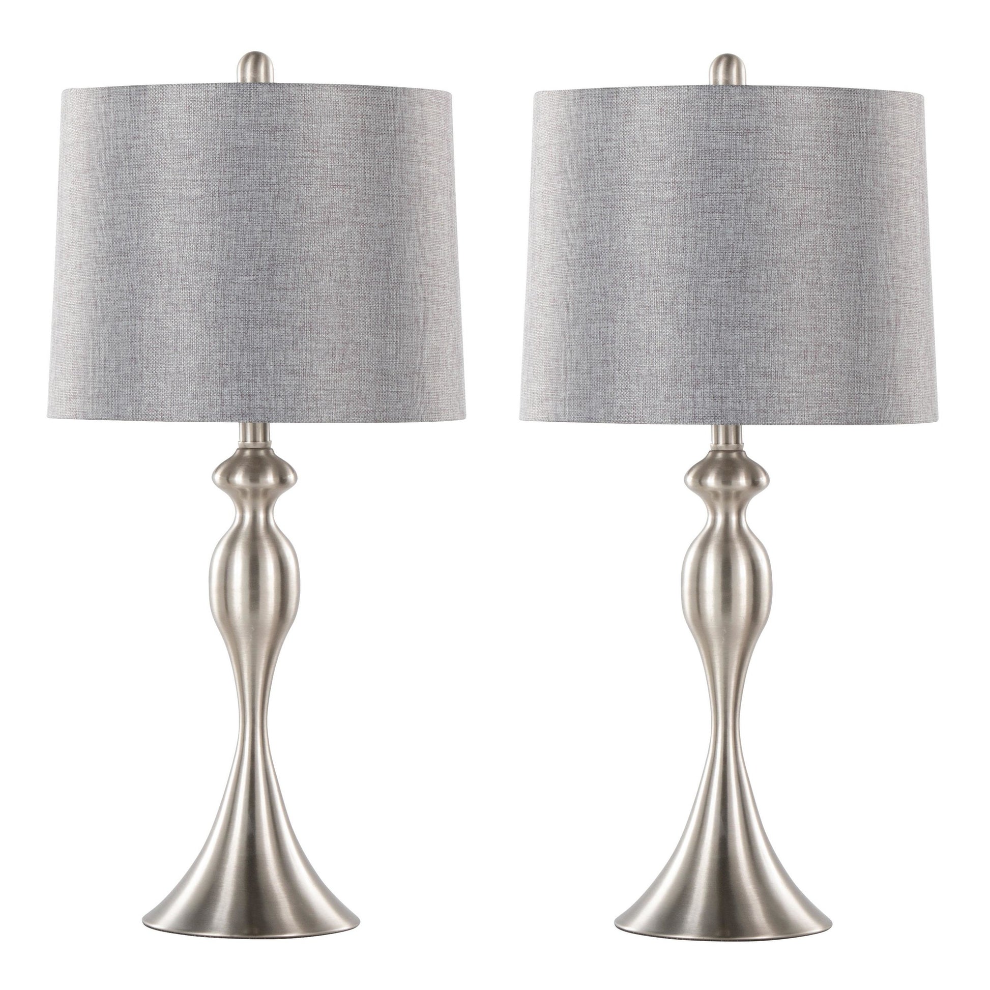 Ashland 27" Metal Table Lamp - Set of 2 By LumiSource - GTS27-ASHLND BNIGY2 | Table Lamps | Modishstore - 3