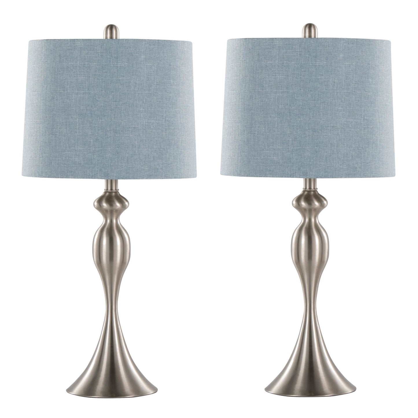 Ashland 27" Metal Table Lamp - Set of 2 By LumiSource - GTS27-ASHLND BNIGY2 | Table Lamps | Modishstore - 9