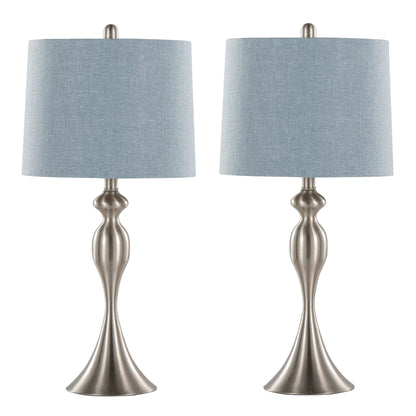 Ashland 27" Metal Table Lamp - Set of 2 By LumiSource - GTS27-ASHLND BNIGY2 | Table Lamps | Modishstore - 9