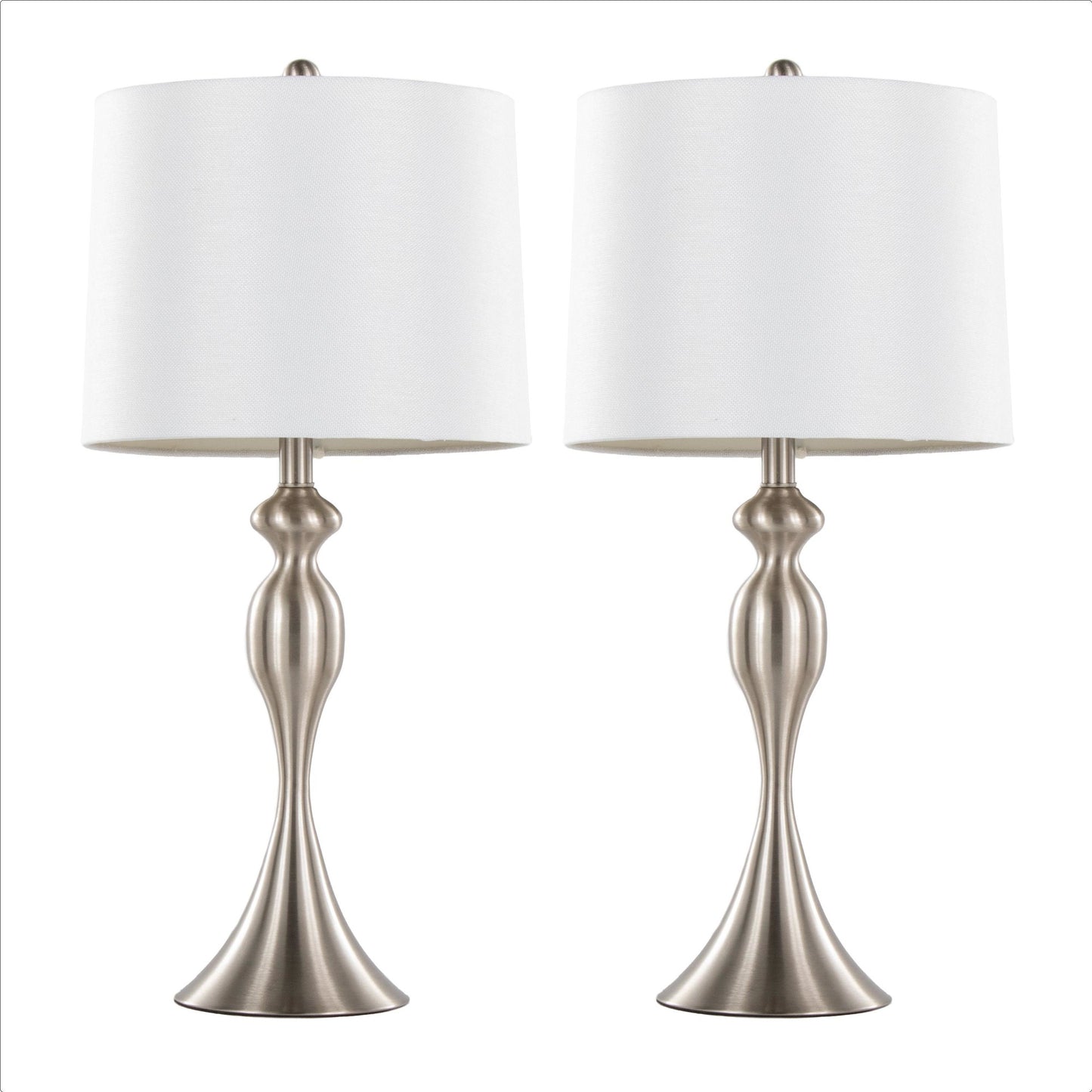 Ashland 27" Metal Table Lamp - Set of 2 By LumiSource - GTS27-ASHLND BNIGY2 | Table Lamps | Modishstore - 25