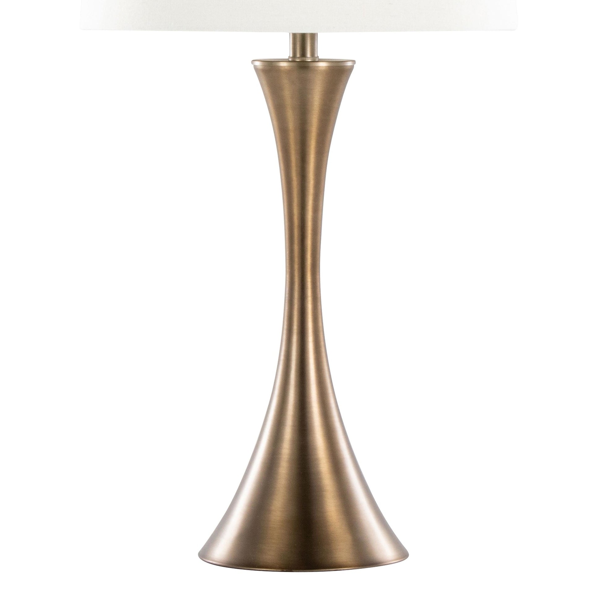 Lenuxe 29" Metal Table Lamp - Set of 2 By LumiSource - GTS29-LENUXE BZW2 | Table Lamps | Modishstore - 6