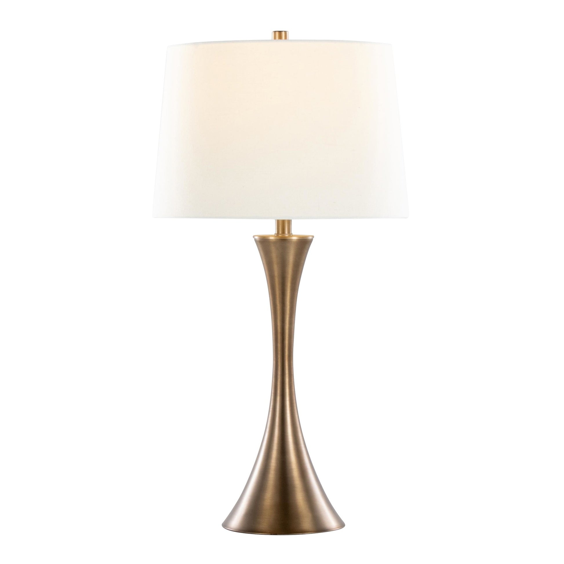 Lenuxe 29" Metal Table Lamp - Set of 2 By LumiSource - GTS29-LENUXE BZW2 | Table Lamps | Modishstore - 4