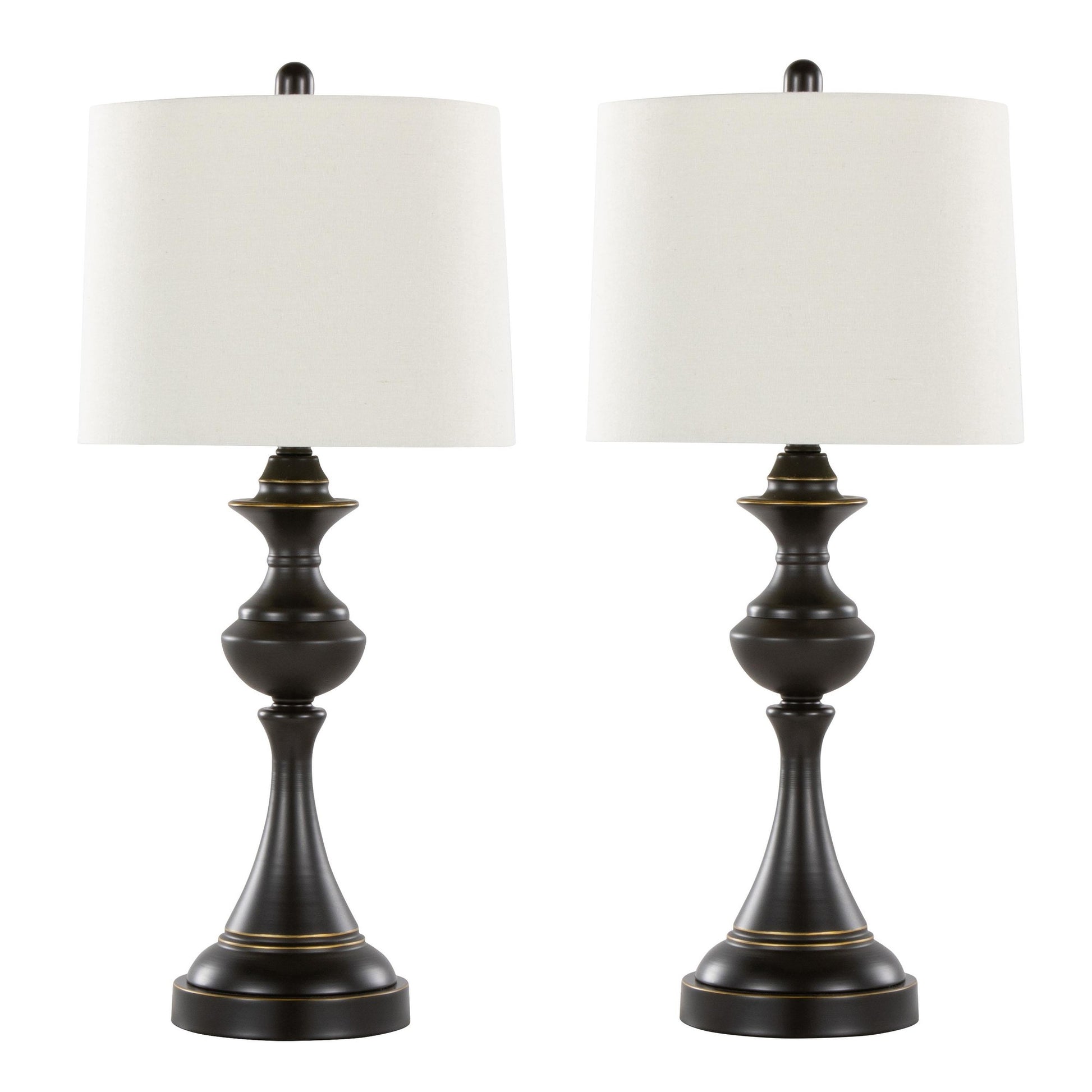 Montgomery 29" Metal Table Lamp With USB - Set of 2 By LumiSource - GTS29-MTGMRY BNIW2 | Table Lamps | Modishstore - 12