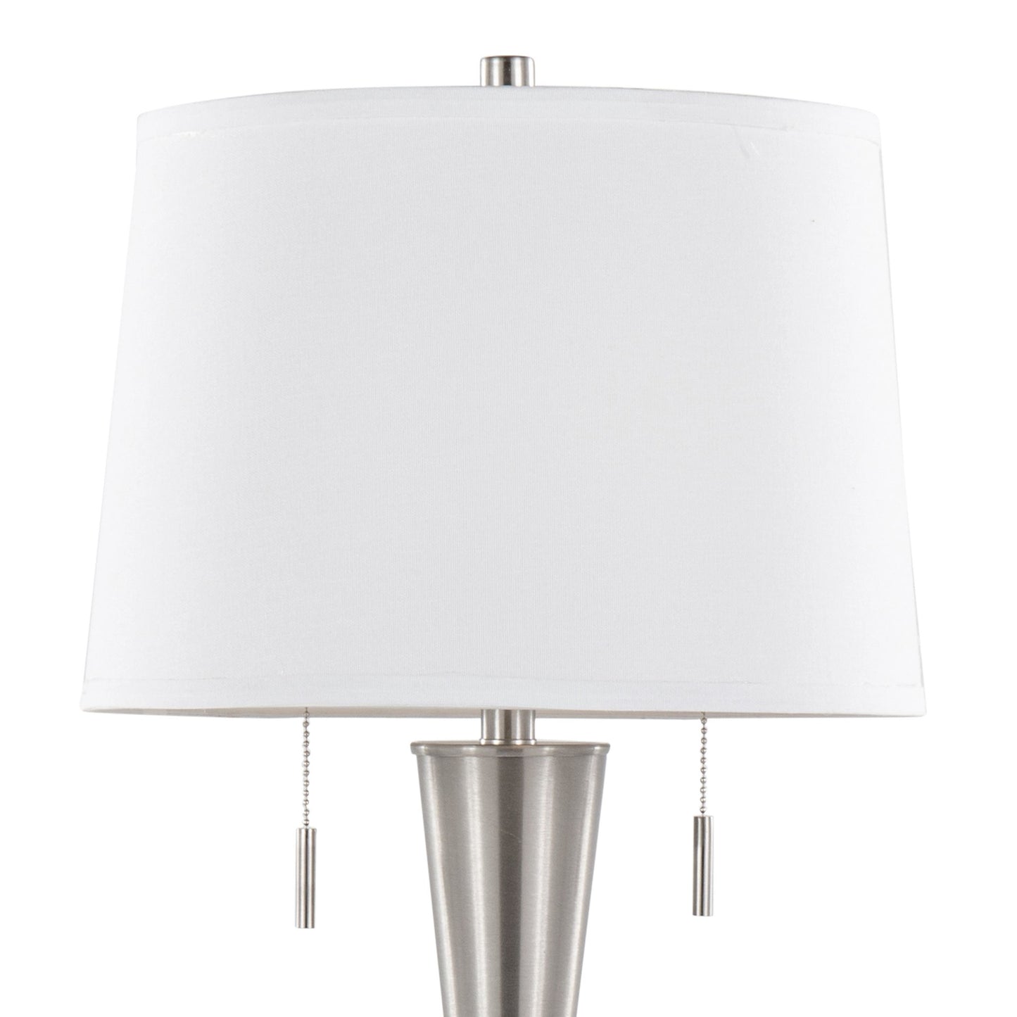 Jules 30.25" Metal Table Lamp with USB - Set of 2 By LumiSource - GTS30-JULES BNIW2 | Table Lamps | Modishstore - 6