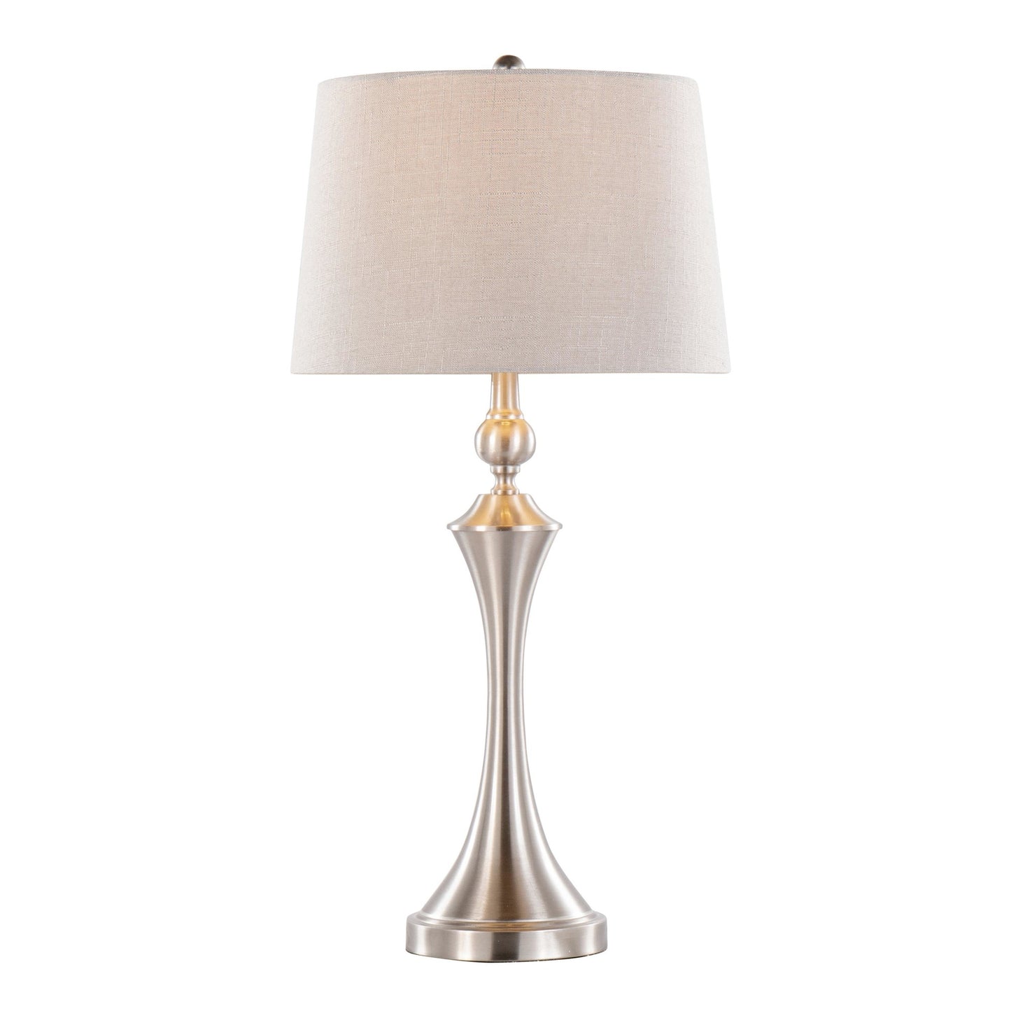 Flint 30" Metal Table Lamp with USB - Set of 2 By LumiSource - GTS31-FLINT BNITP2 | Table Lamps | Modishstore - 4