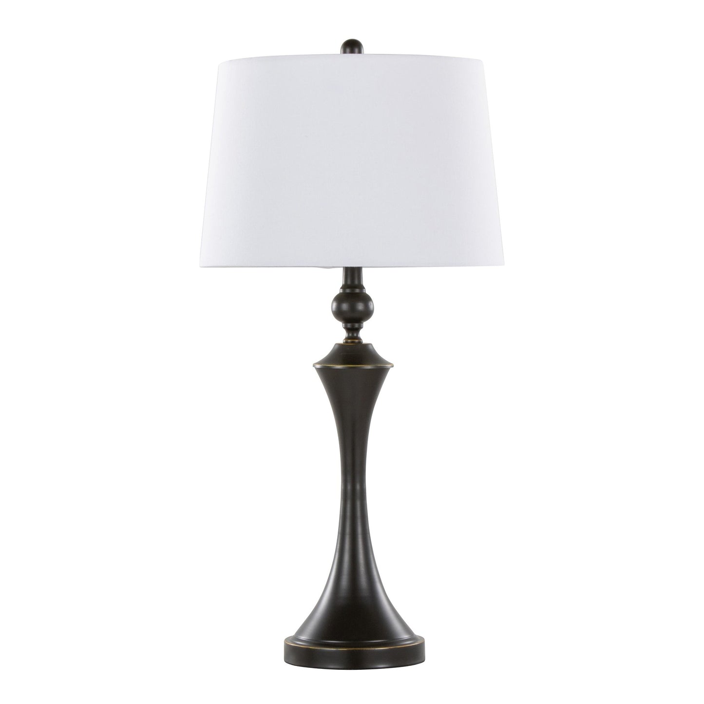 Flint 30" Metal Table Lamp with USB - Set of 2 By LumiSource - GTS31-FLINT BNITP2 | Table Lamps | Modishstore - 14