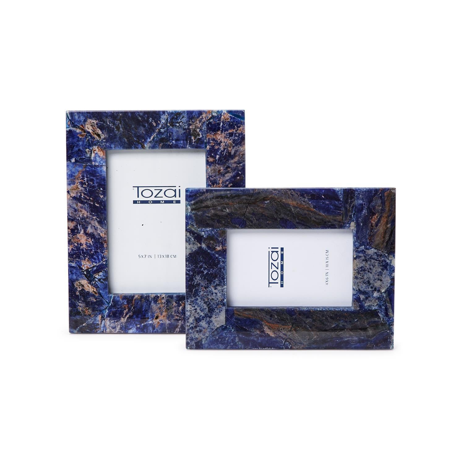 Sodalite Photo Frame Set Of 4 By Tozai Home | Frames | Modishstore - 2