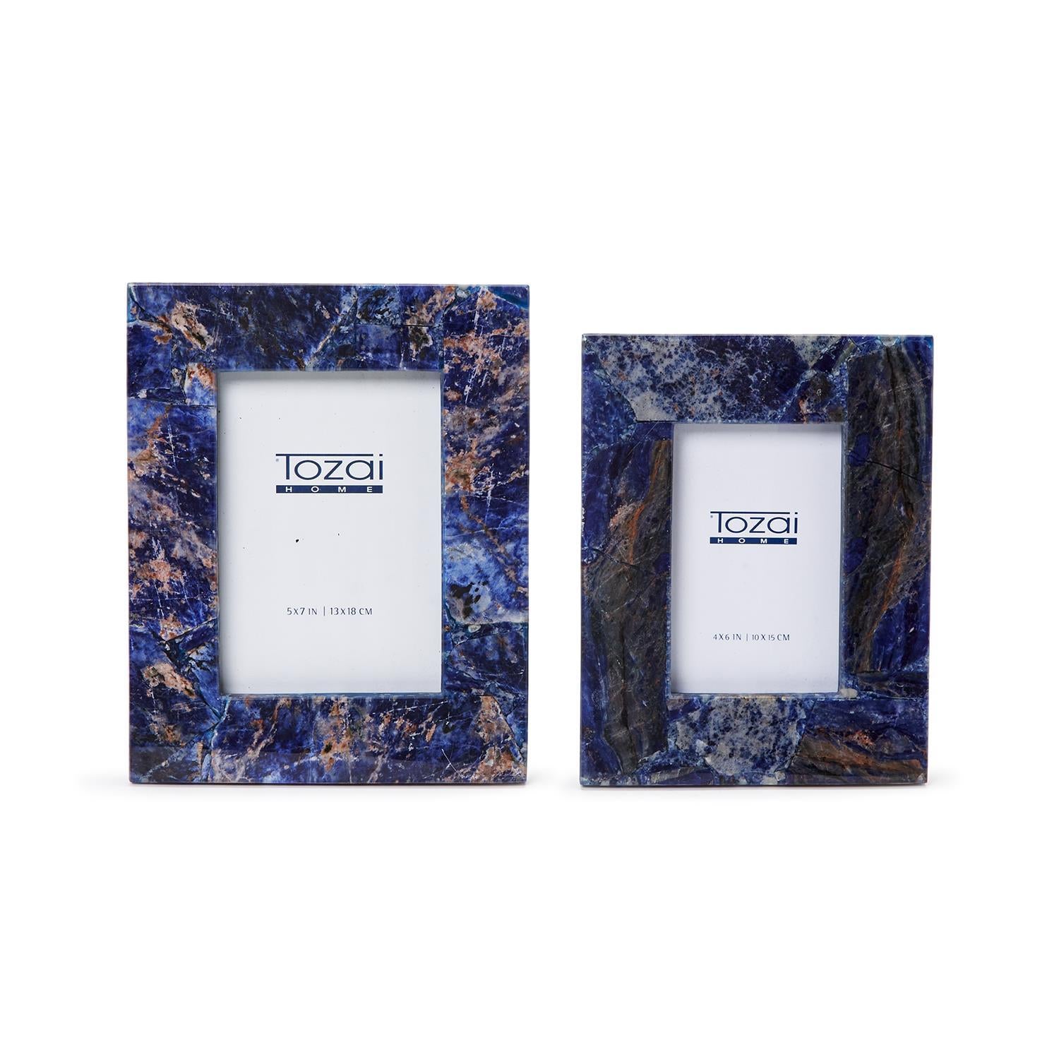 Sodalite Photo Frame Set Of 4 By Tozai Home | Frames | Modishstore - 1