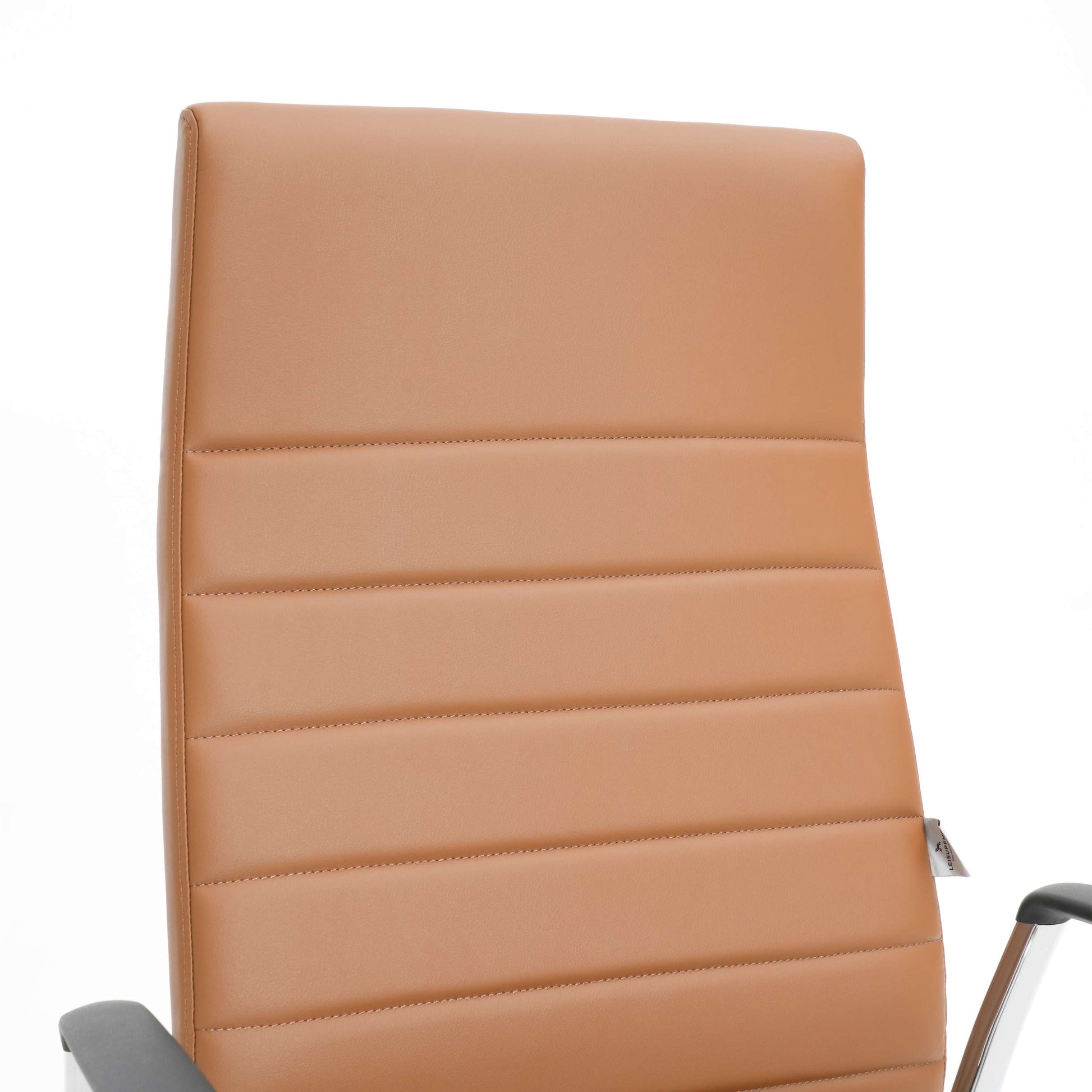 LeisureMod Hilton Modern High-Back Leather Office Chair | Office Chairs | Modishstore - 38