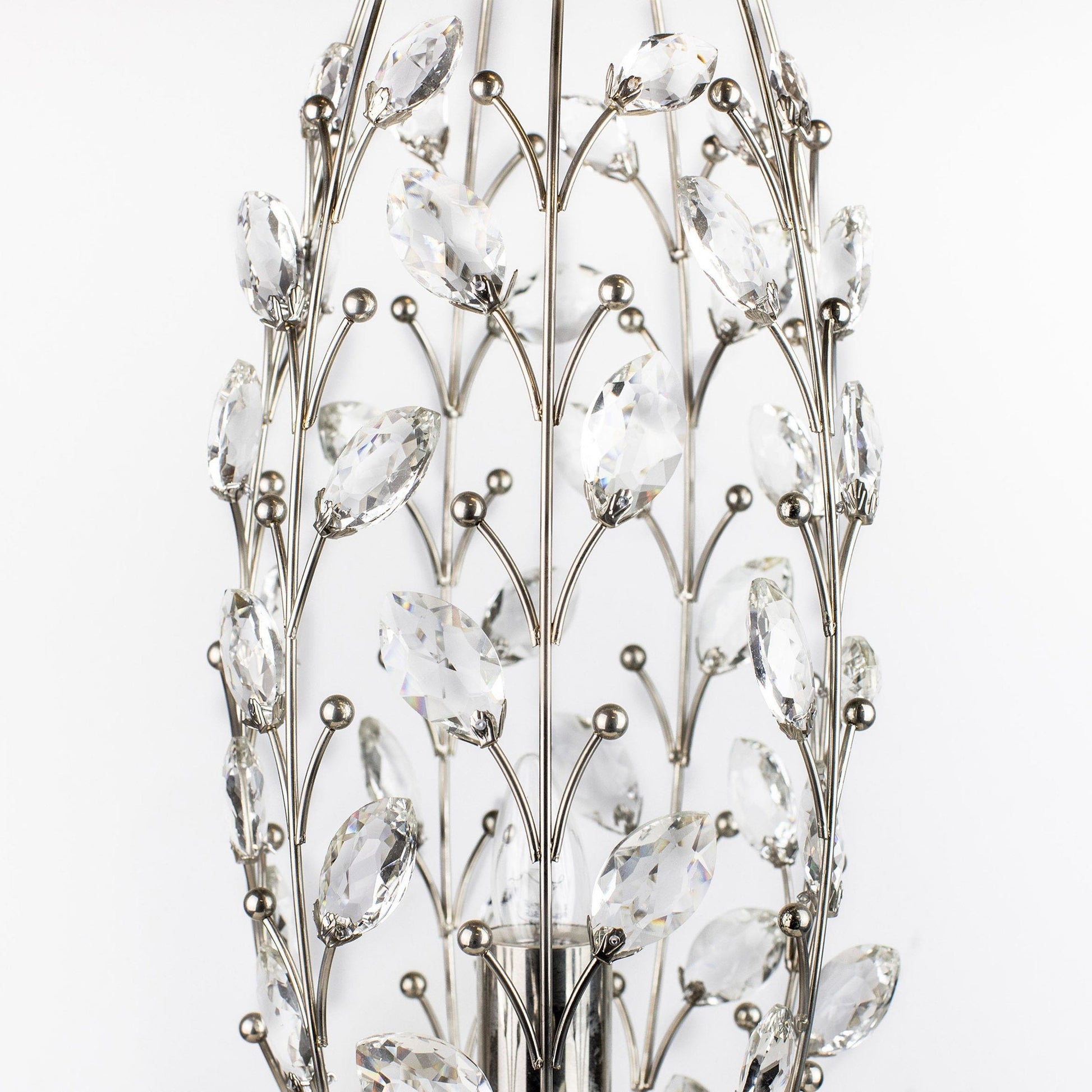 Crystal Buds 18" Metal Uplight By LumiSource - GUI19-CSTLBD CLPNI | Table Lamps | Modishstore - 6