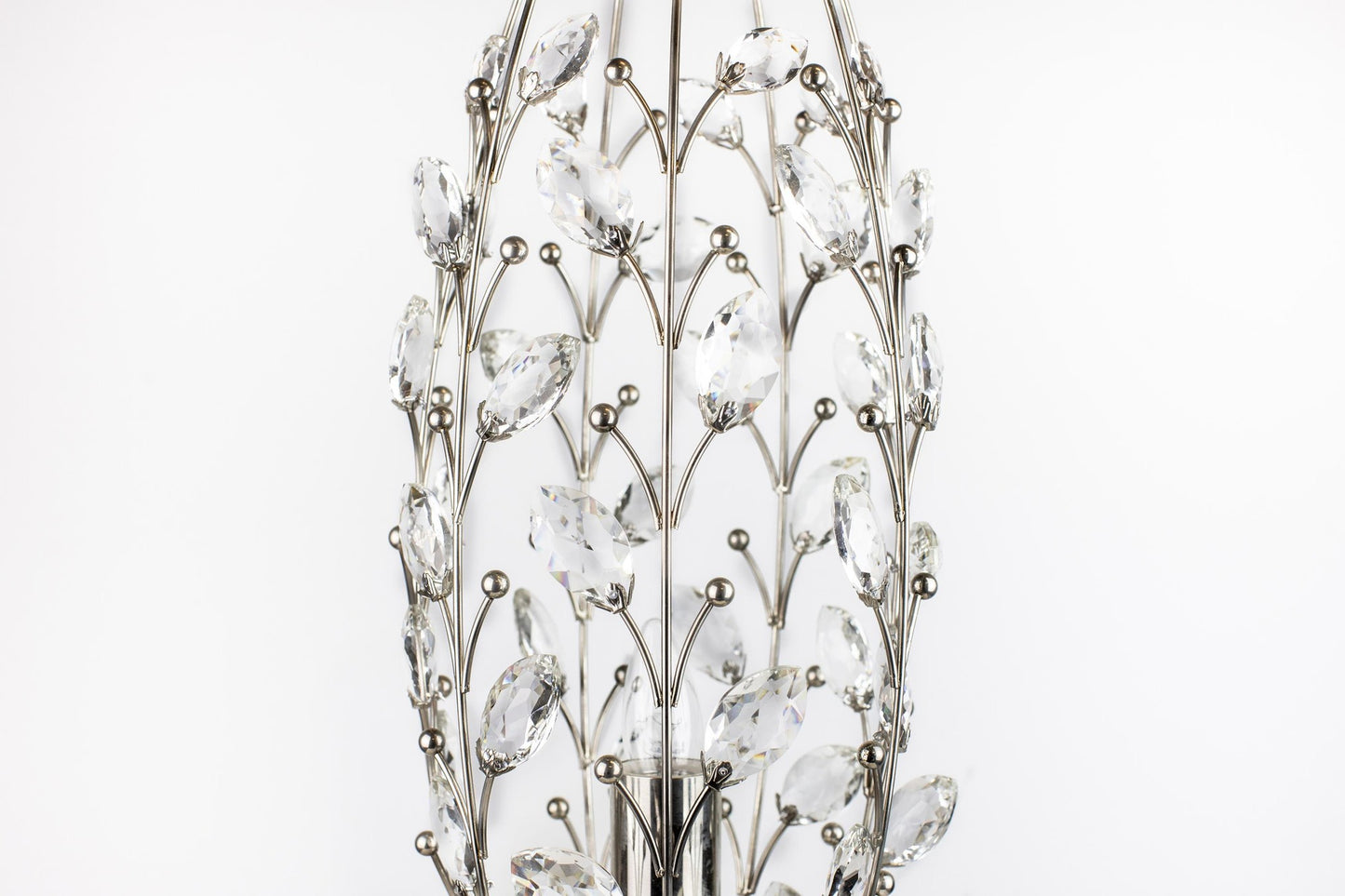 Crystal Buds 18" Metal Uplight By LumiSource - GUI19-CSTLBD CLPNI | Table Lamps | Modishstore - 7