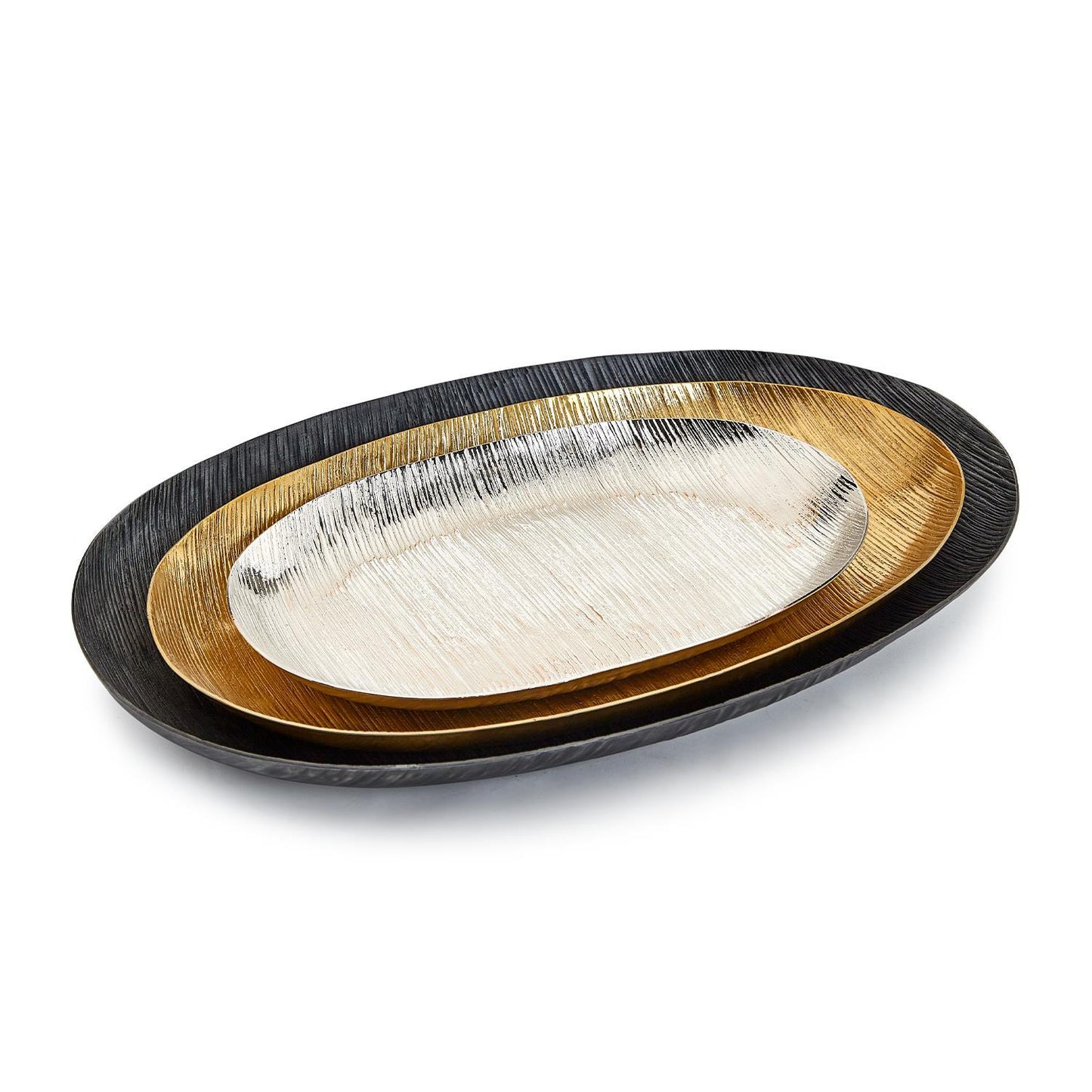 Oval Tray Set Of 6 By Tozai Home | Decorative Trays & Dishes | Modishstore - 3