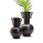 Marrakech Black Vase Set Of 4 By Tozai Home | Vases | Modishstore - 2