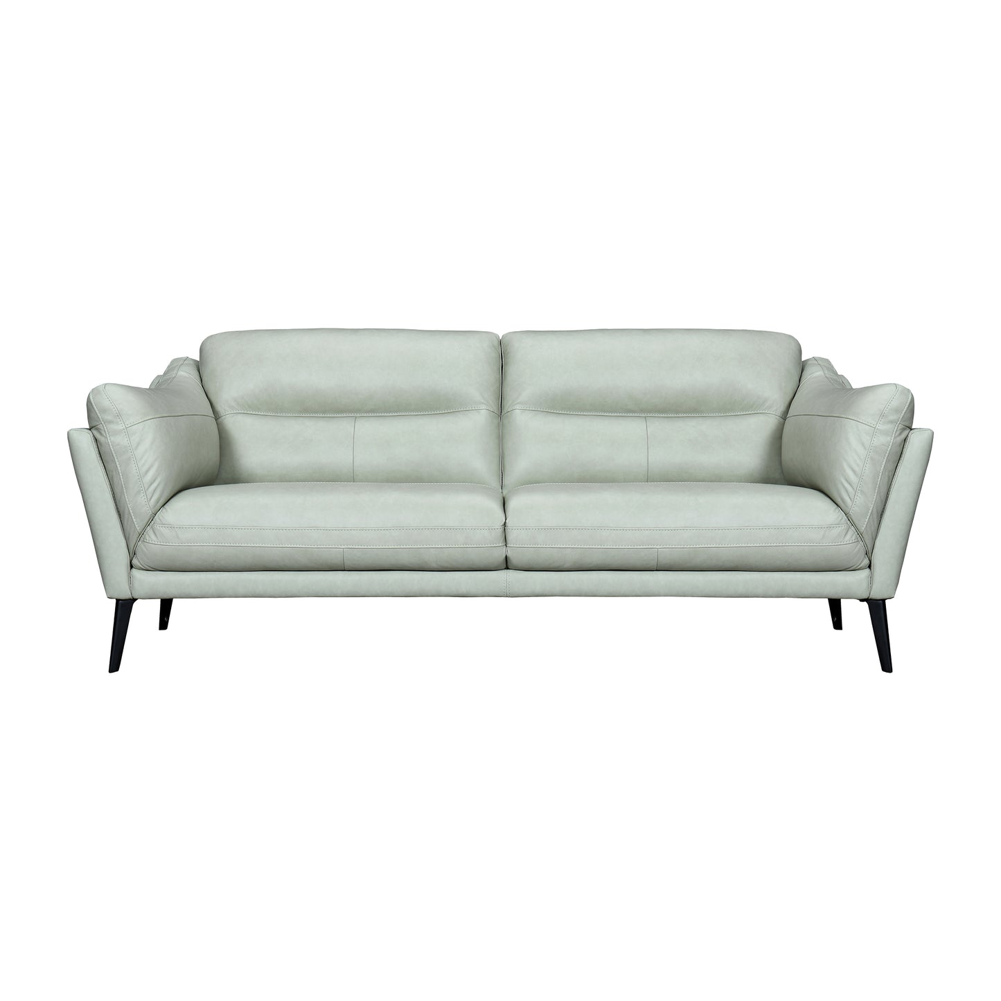 Franz Mint Leather Sofa By Armen Living | Sofas | Modishstore - 2