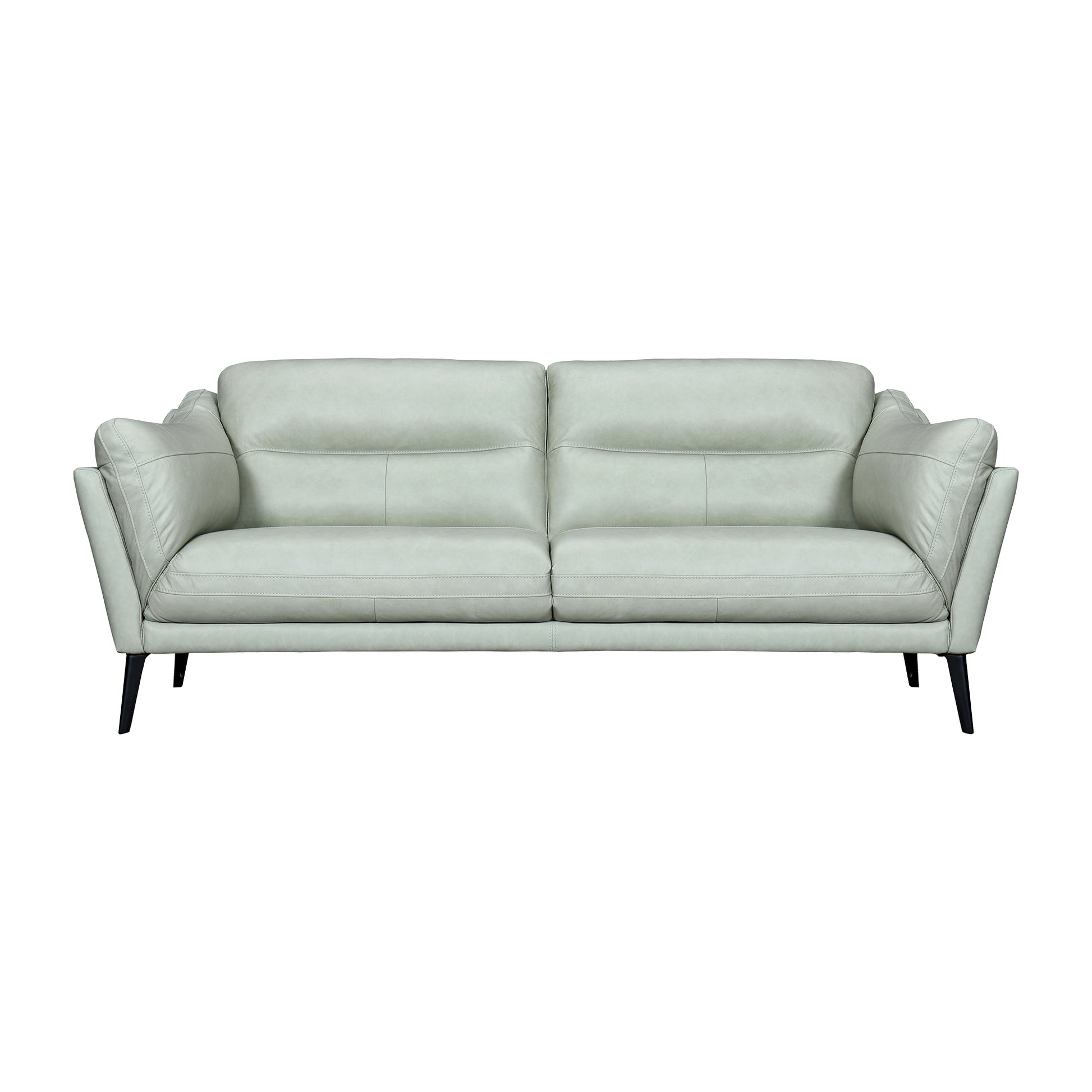 Franz Mint Leather Sofa By Armen Living | Sofas | Modishstore - 2