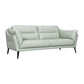 Franz Mint Leather Sofa By Armen Living | Sofas | Modishstore - 3