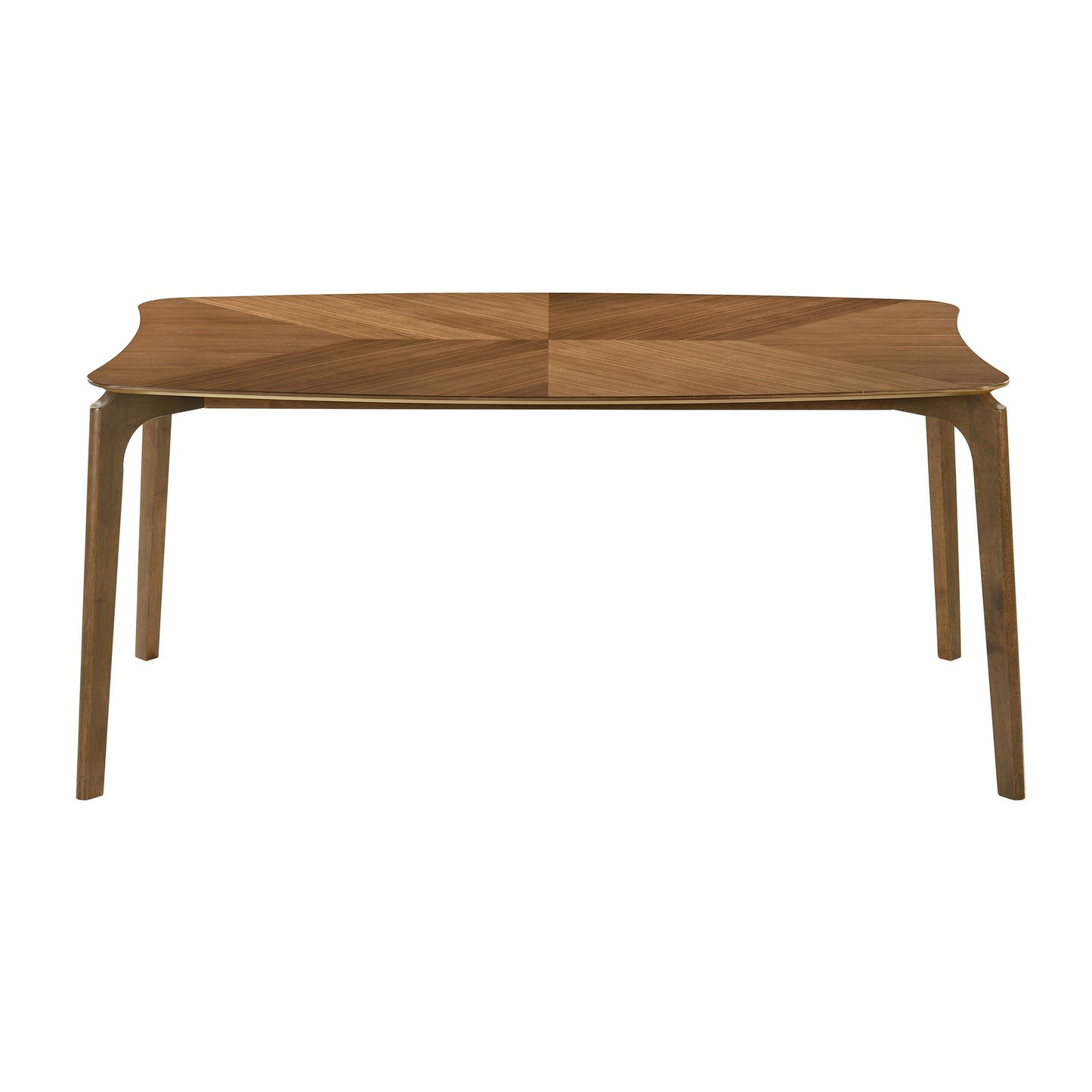 Kalia Wood Dining Table in Walnut Finish By Armen Living | Dining Tables | Modishstore - 4