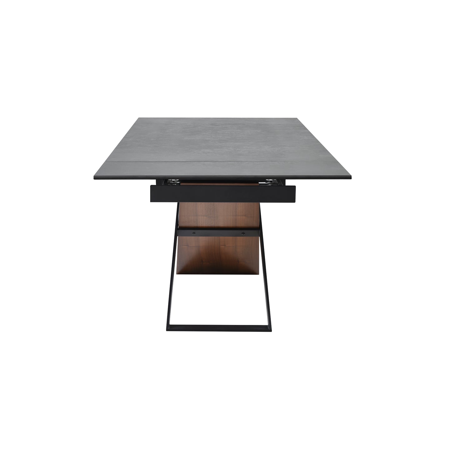 Milena Extendable Dining Table in Stone and Wood By Armen Living | Dining Tables | Modishstore - 6