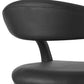 Ramona 30" Bar Stool with Matte Black Iron and Black Faux Leather By Armen Living | Bar Stools | Modishstore - 10