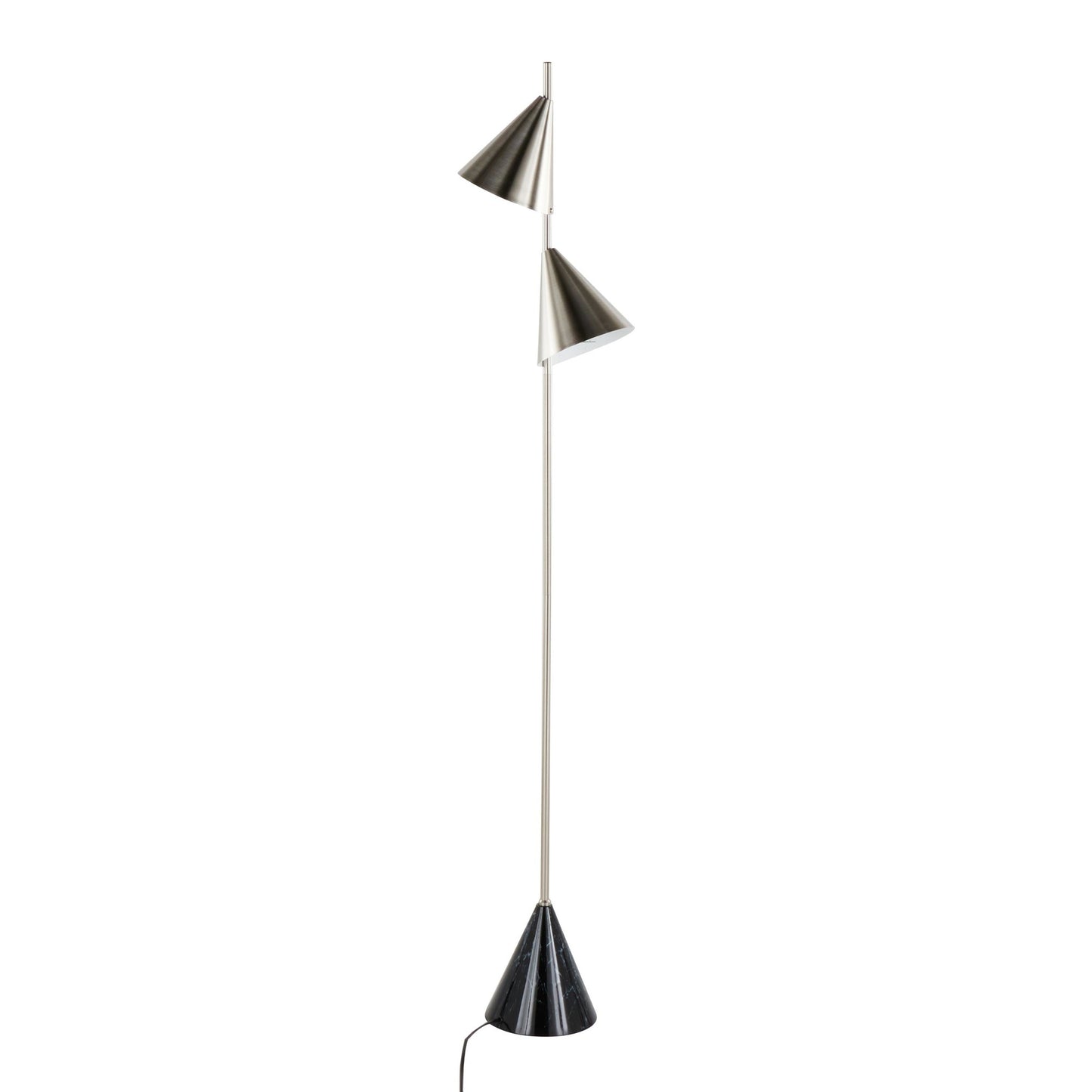 Cone 65" Metal Floor Lamp By LumiSource - LFL-CONE AUW | Floor Lamps | Modishstore - 11