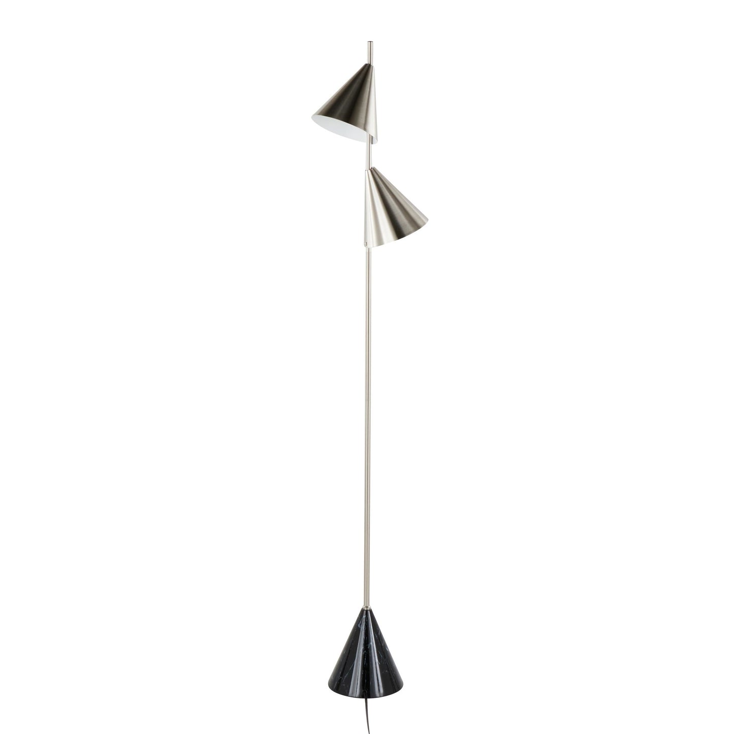 Cone 65" Metal Floor Lamp By LumiSource - LFL-CONE AUW | Floor Lamps | Modishstore - 13