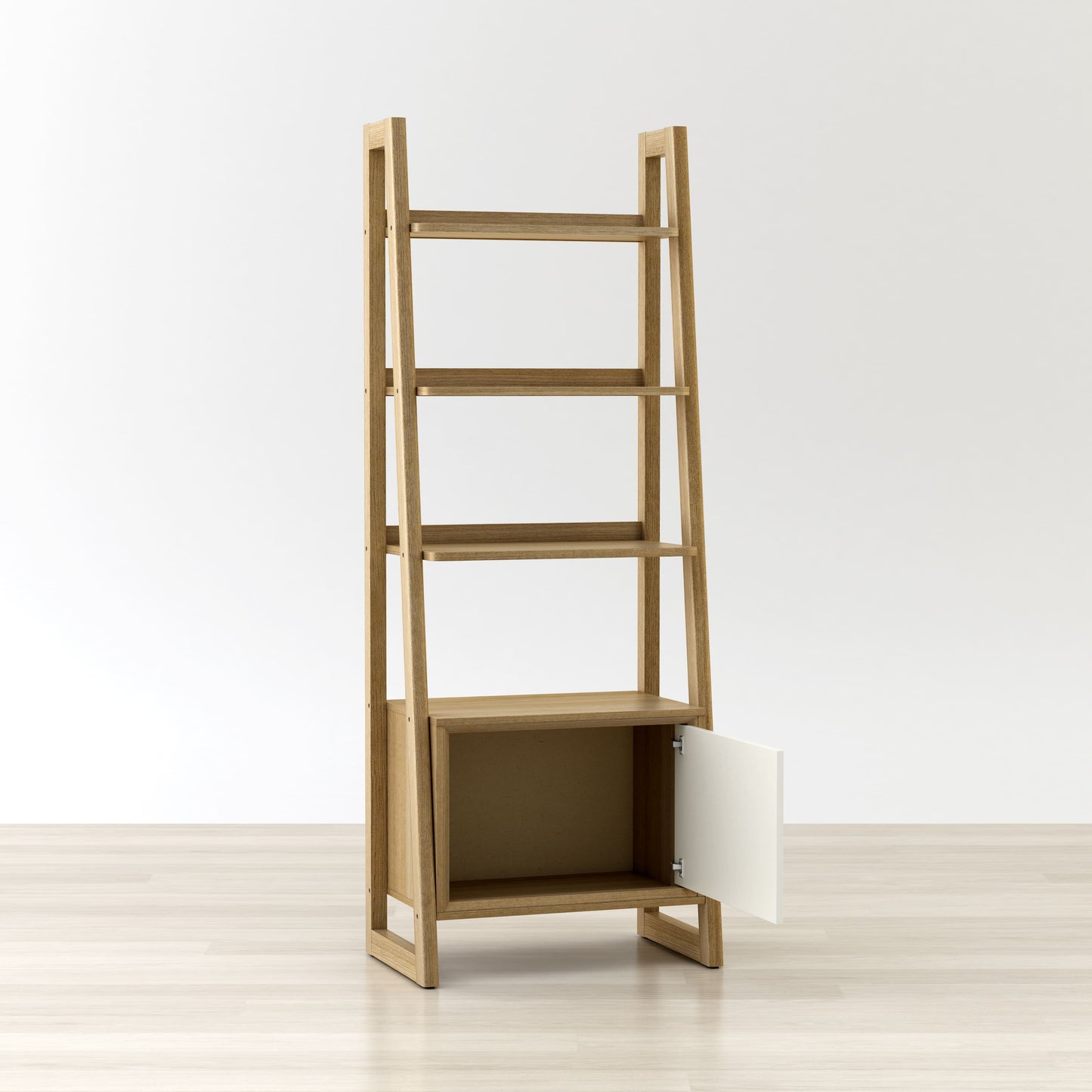 Kathy Ladder Shelf Bookcase By Anderson Teak | Bookcases | Modishstore - 5