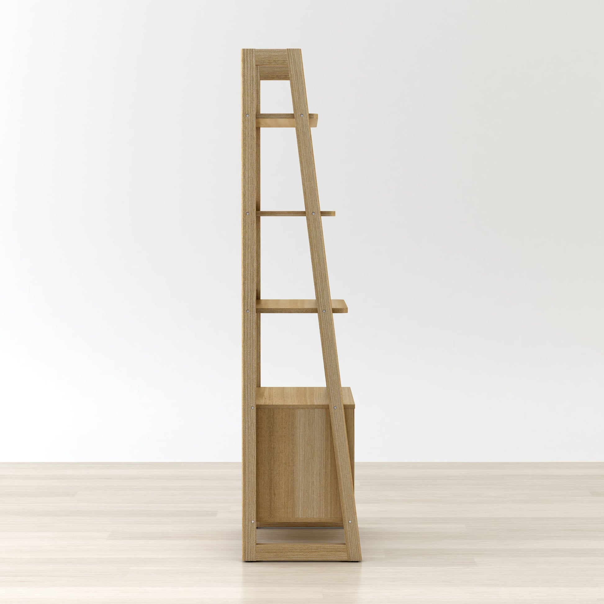 Kathy Ladder Shelf Bookcase By Anderson Teak | Bookcases | Modishstore - 4