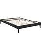 Modway Sharon Vinyl Full Bed Frame with Squared Tapered Legs