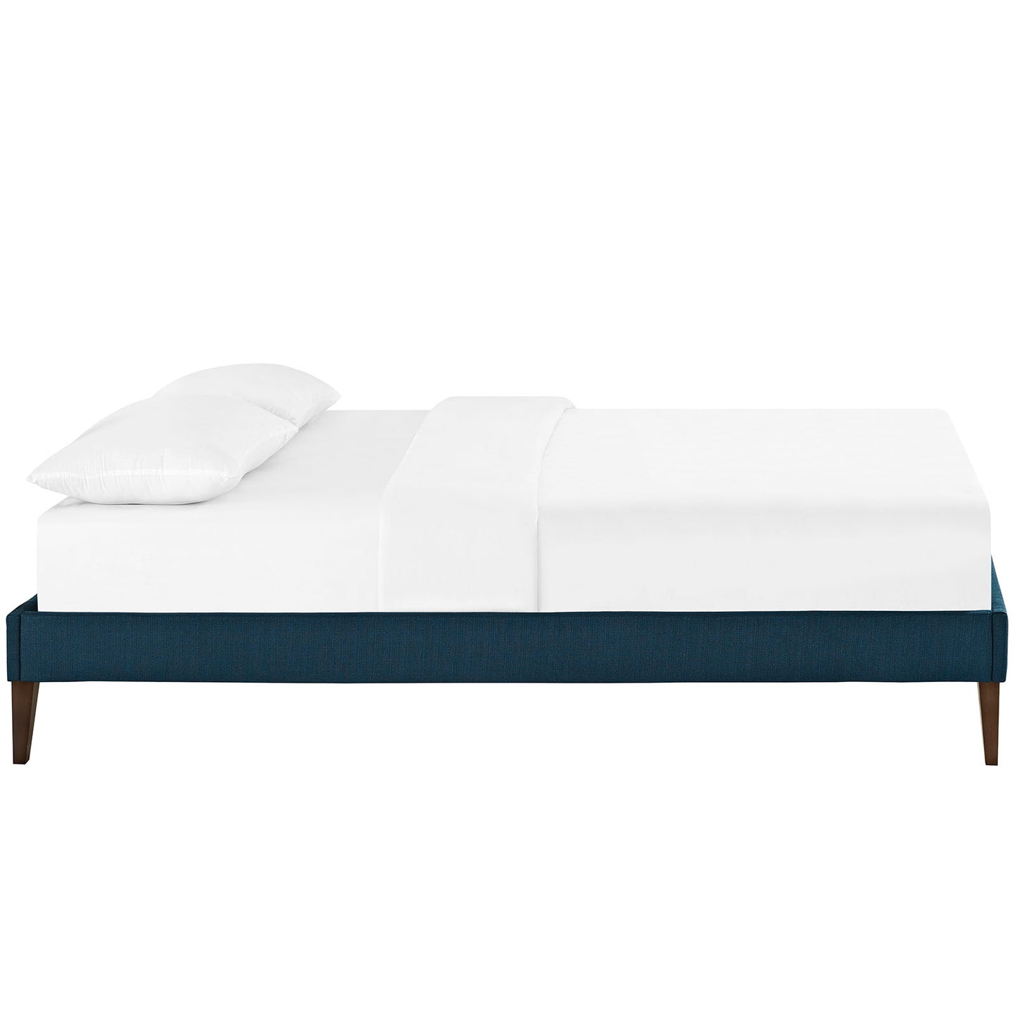 Modway Sharon Fabric Full Bed Frame with Squared Tapered Legs