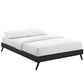 Modway Helen Vinyl Queen Bed Frame with Round Splayed Legs