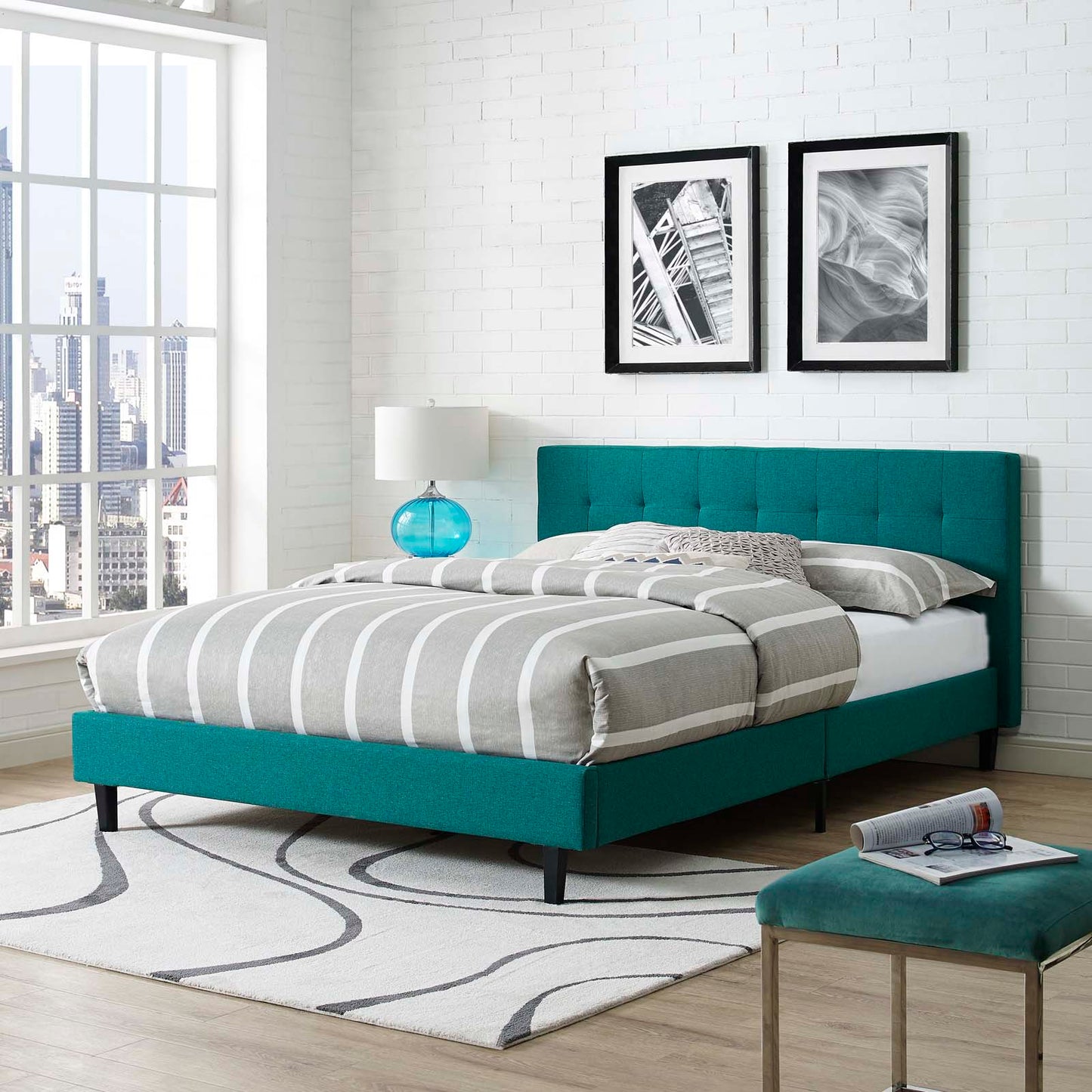 Modway Linnea Full Bed - MOD-5424 | Beds | Modishstore - 29