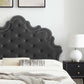 Sasha Button-Tufted Performance Velvet Queen Bed By Modway - MOD-6822 | Beds | Modishstore - 36