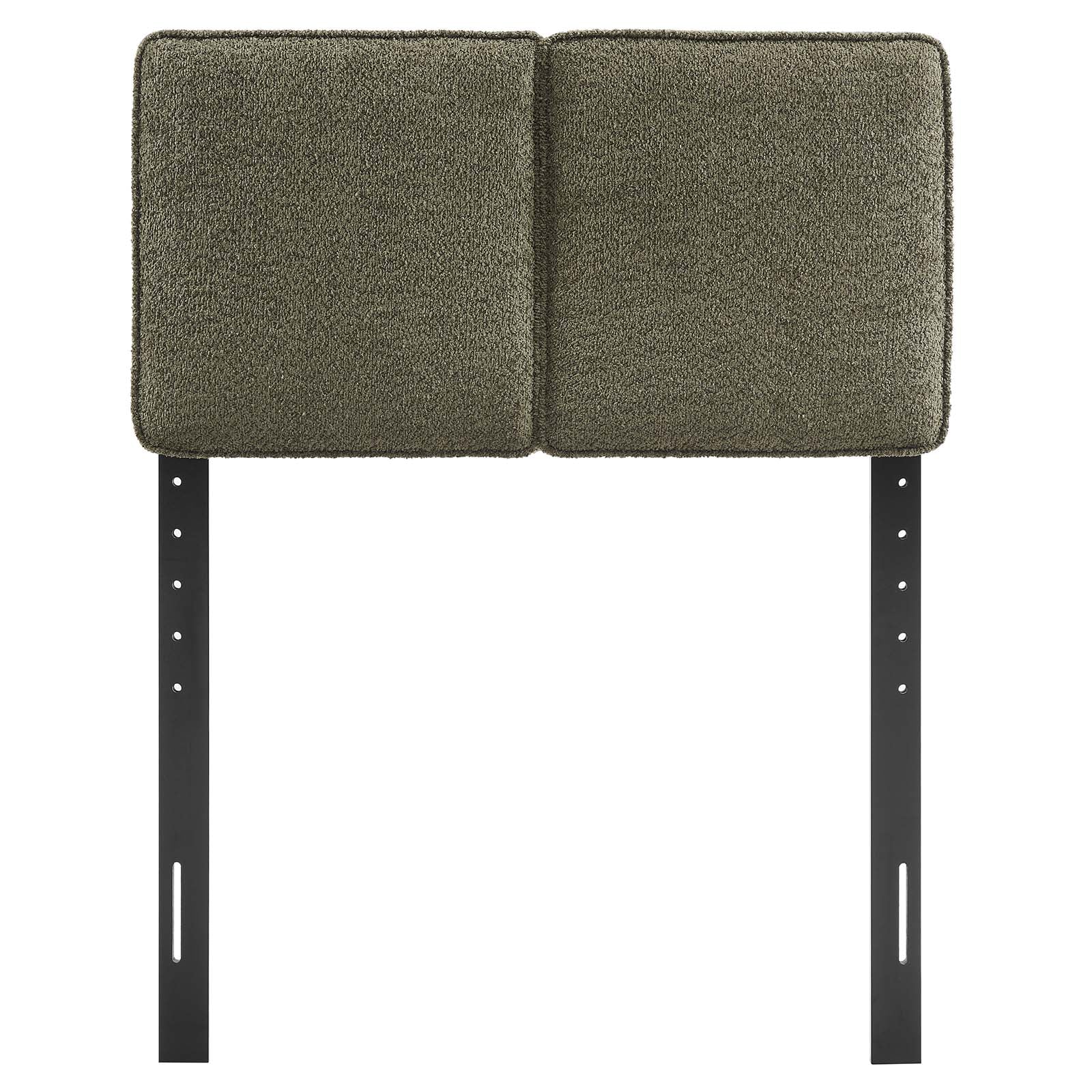 Lindee Boucle Fabric Twin Headboard By Modway - MOD-7145 | Headboards | Modishstore - 18