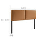 Lindee Vegan Leather Full Headboard By Modway - MOD-7146 | Headboards | Modishstore - 7