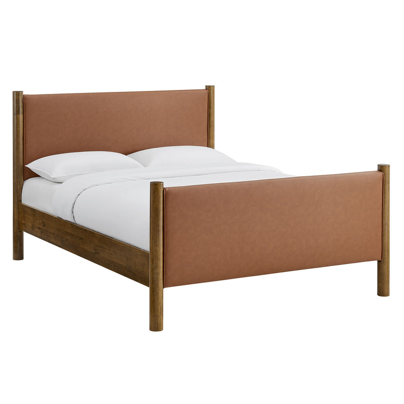 Maven Full Size Vegan Leather Upholstered Platform Bed by Modway | Beds | Modishstore - 10